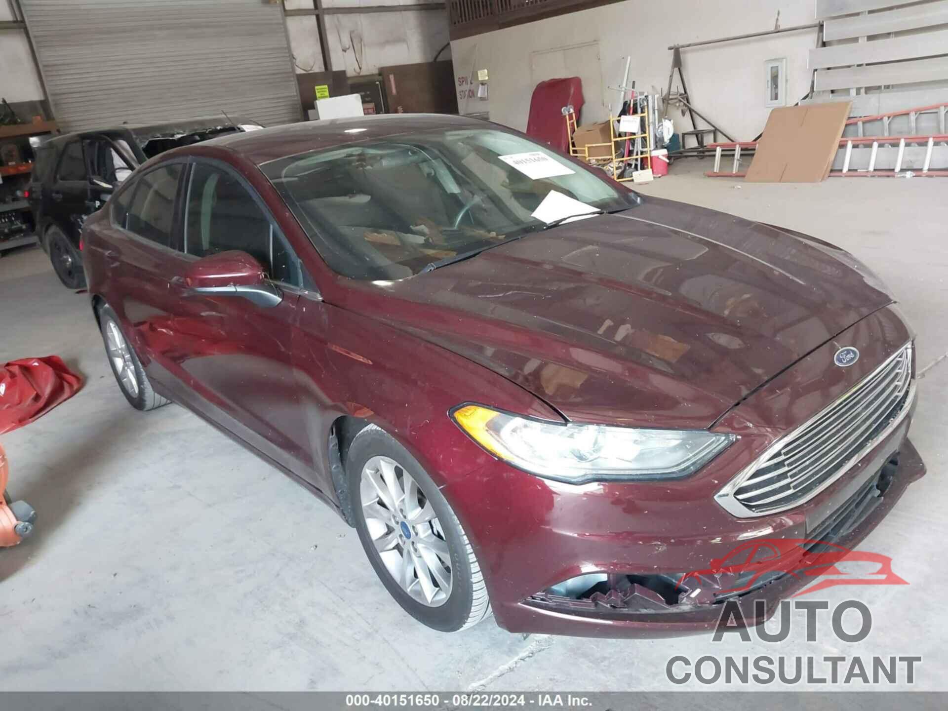 FORD FUSION 2017 - 3FA6P0H78HR401868