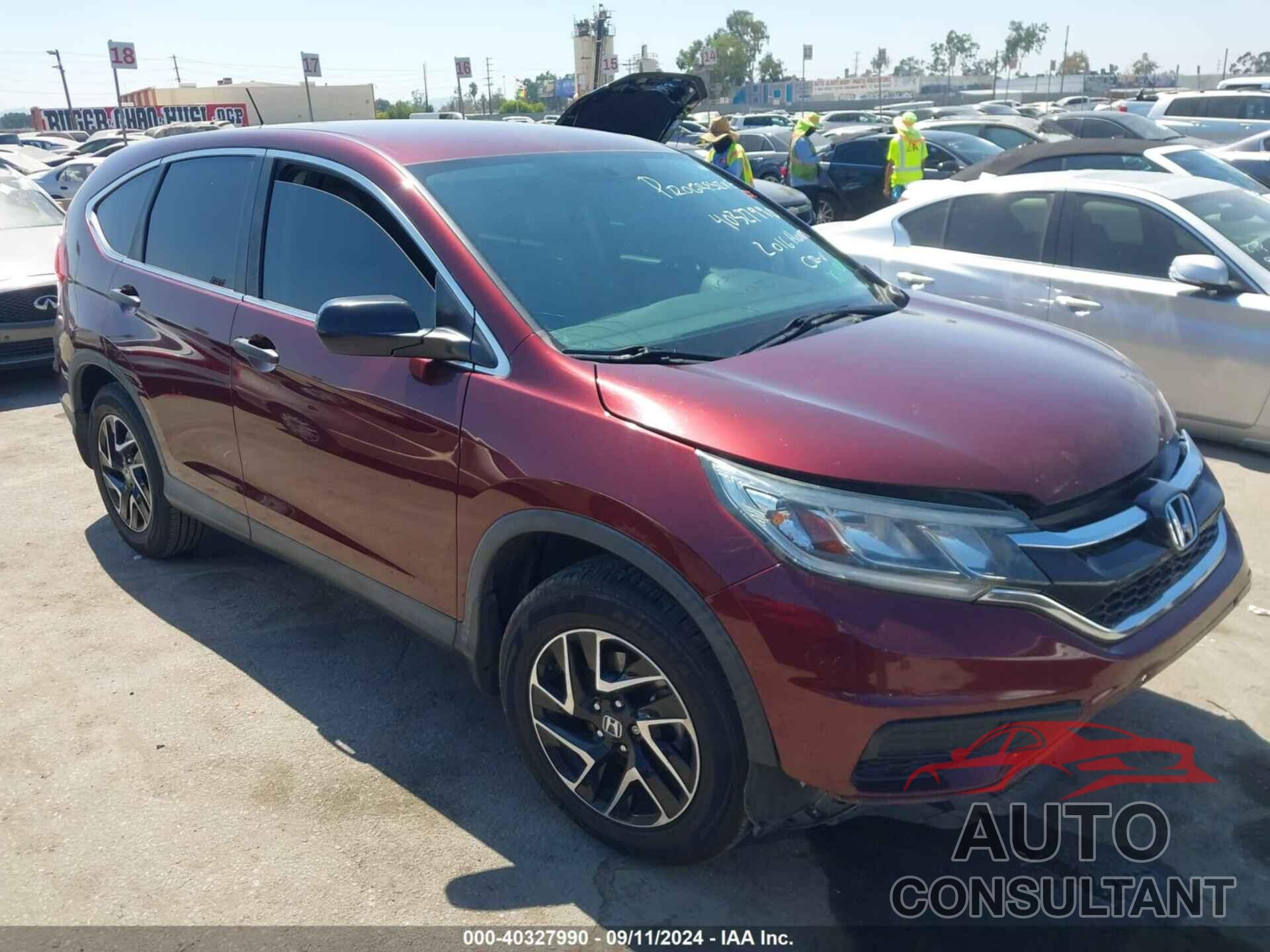 HONDA CR-V 2016 - 2HKRM3H42GH552049