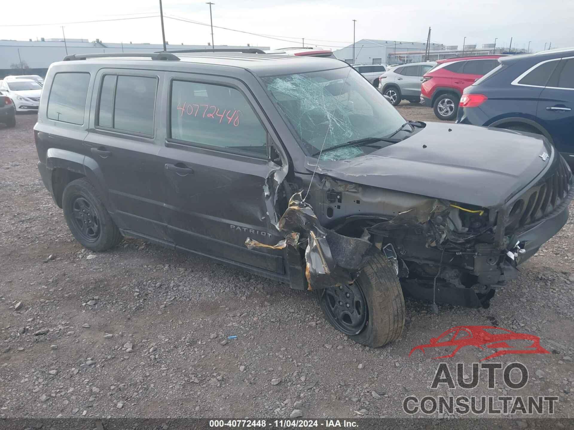 JEEP PATRIOT 2016 - 1C4NJPBA4GD583130