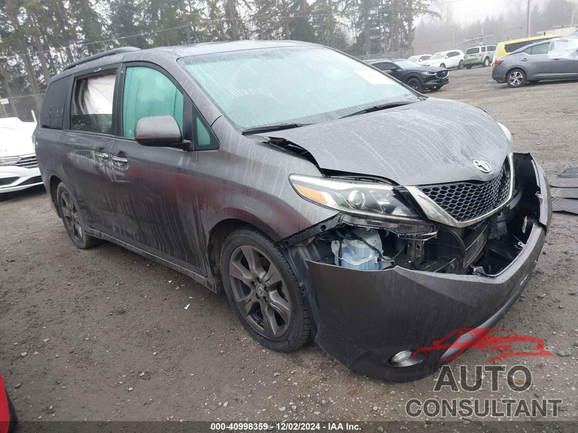 TOYOTA SIENNA 2017 - 5TDXZ3DC1HS897574