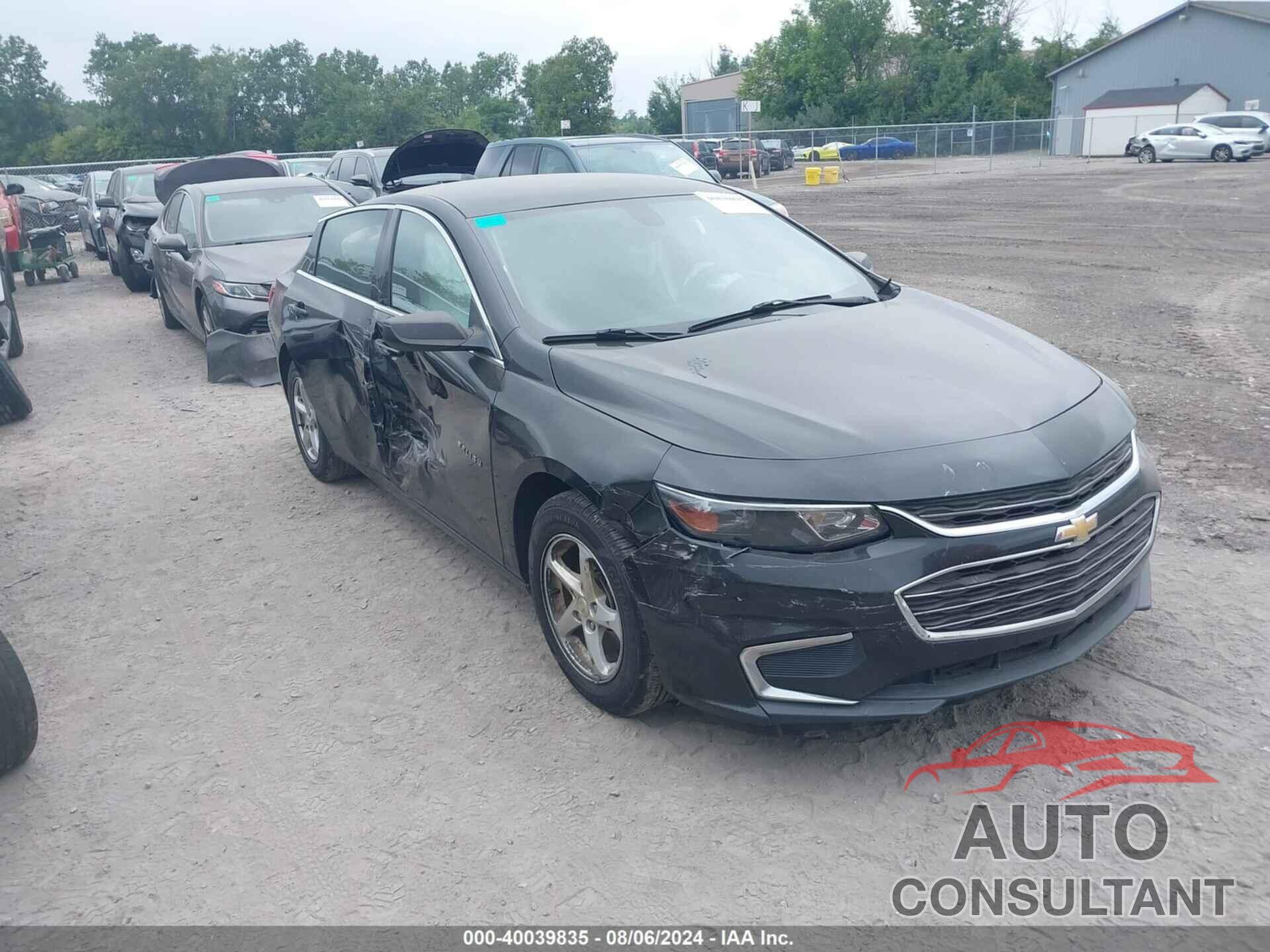 CHEVROLET MALIBU 2017 - 1G1ZC5ST4HF124227