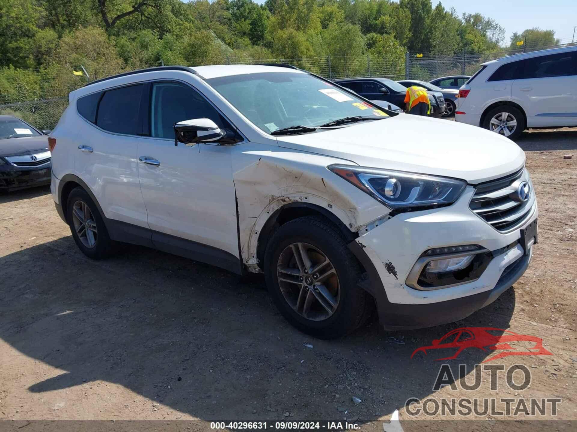 HYUNDAI SANTA FE SPORT 2018 - 5XYZU3LB1JG566349