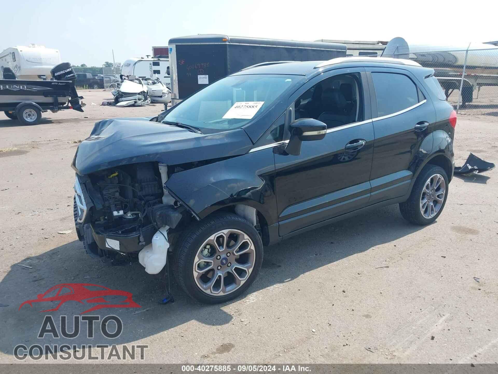 FORD ECOSPORT 2020 - MAJ6S3KL6LC350562