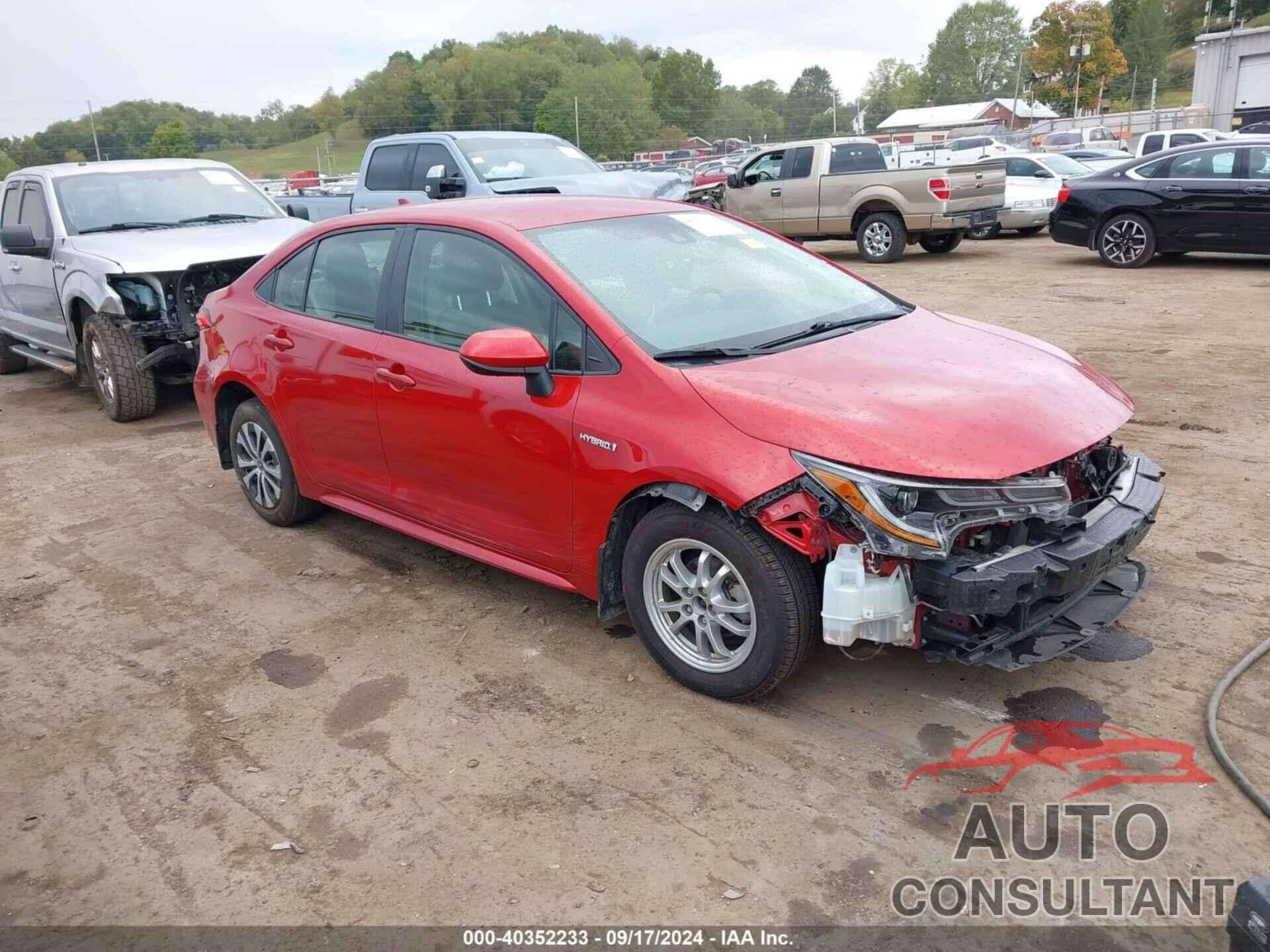 TOYOTA COROLLA 2020 - JTDEBRBE9LJ008156