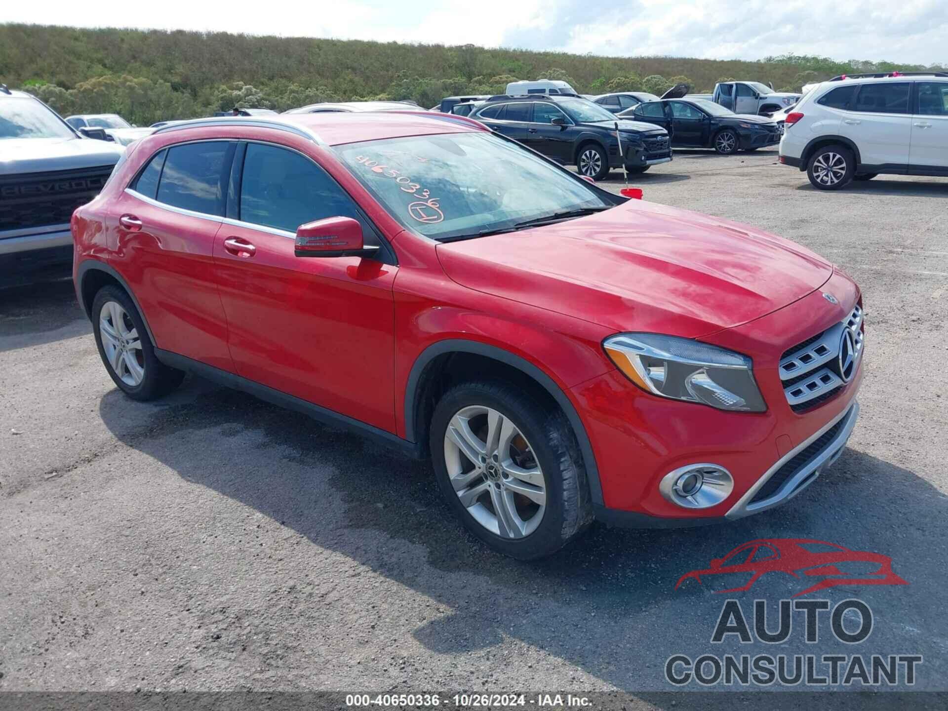 MERCEDES-BENZ GLA 250 2018 - WDCTG4EB3JJ434462