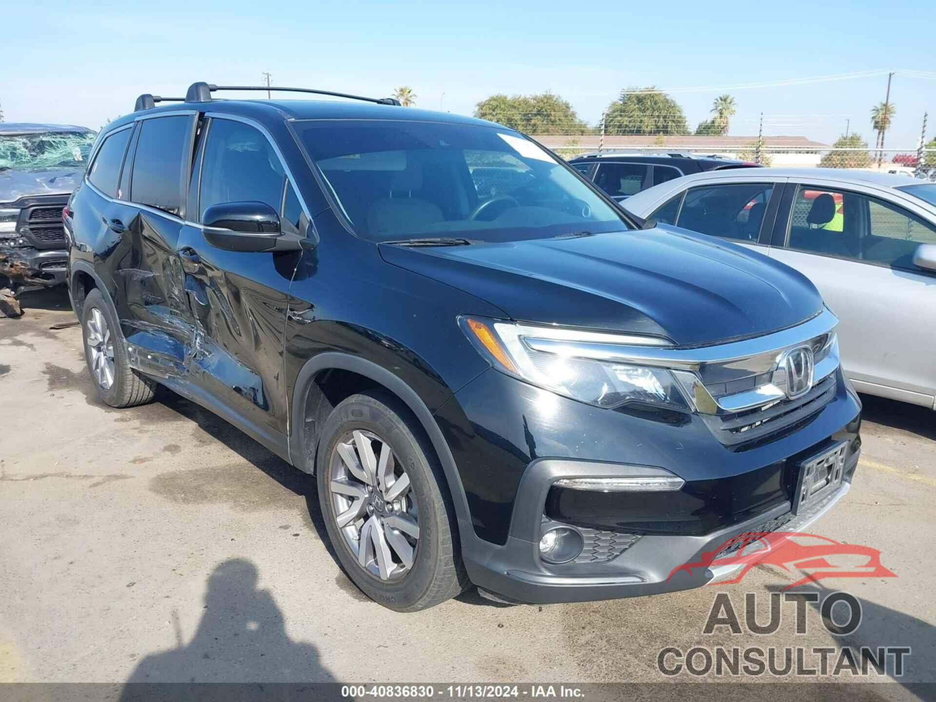 HONDA PILOT 2019 - 5FNYF5H35KB040625