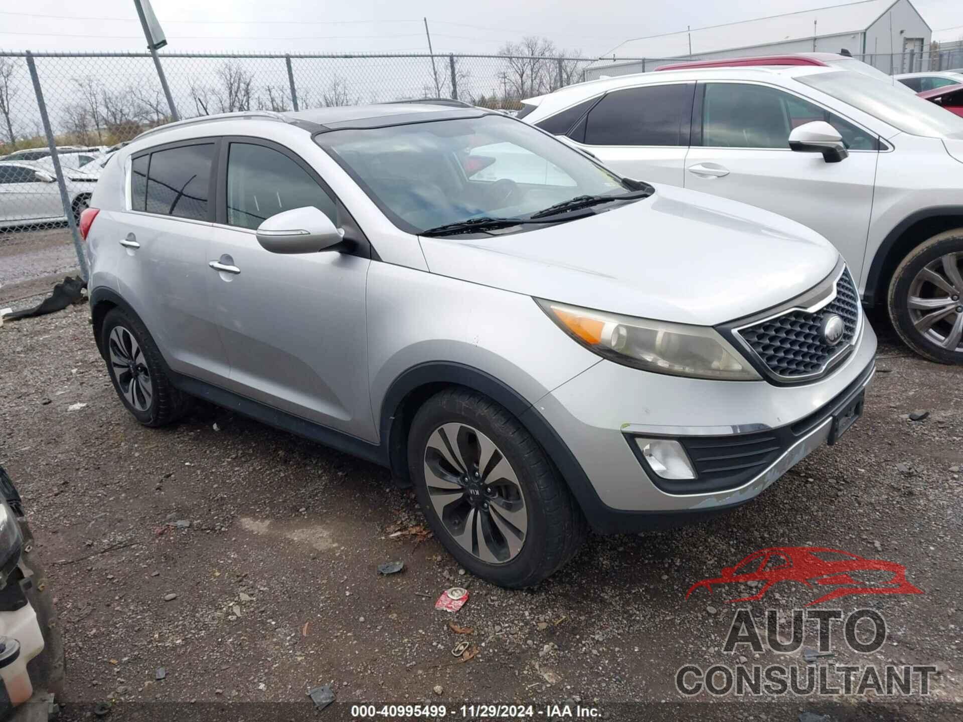 KIA SPORTAGE 2013 - KNDPC3A6XD7475629