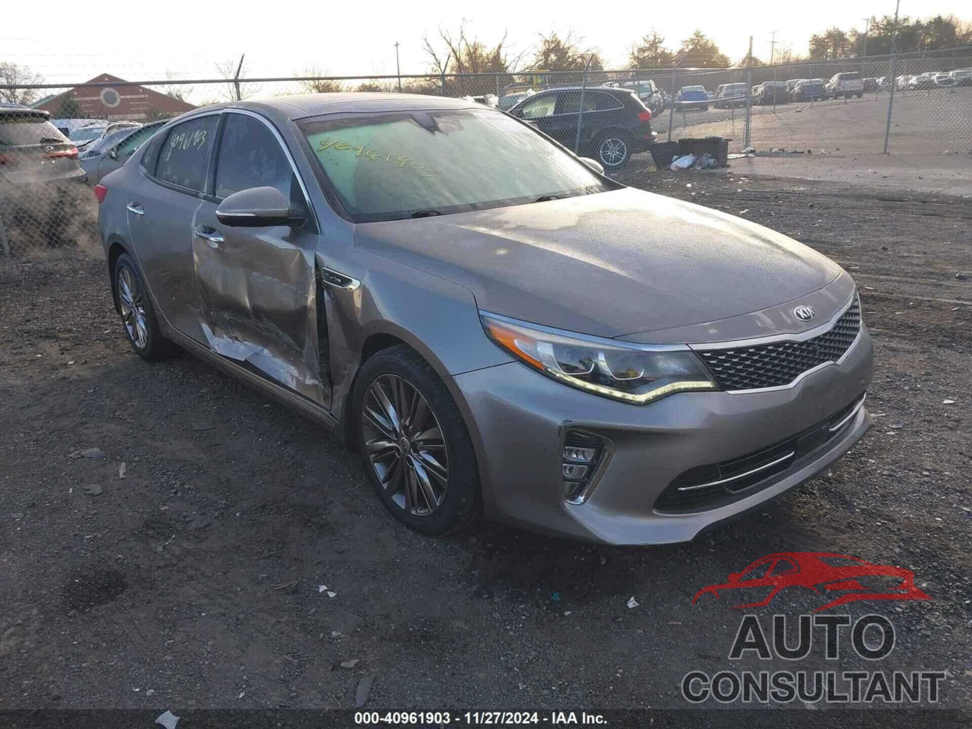 KIA OPTIMA 2018 - 5XXGV4L26JG217962
