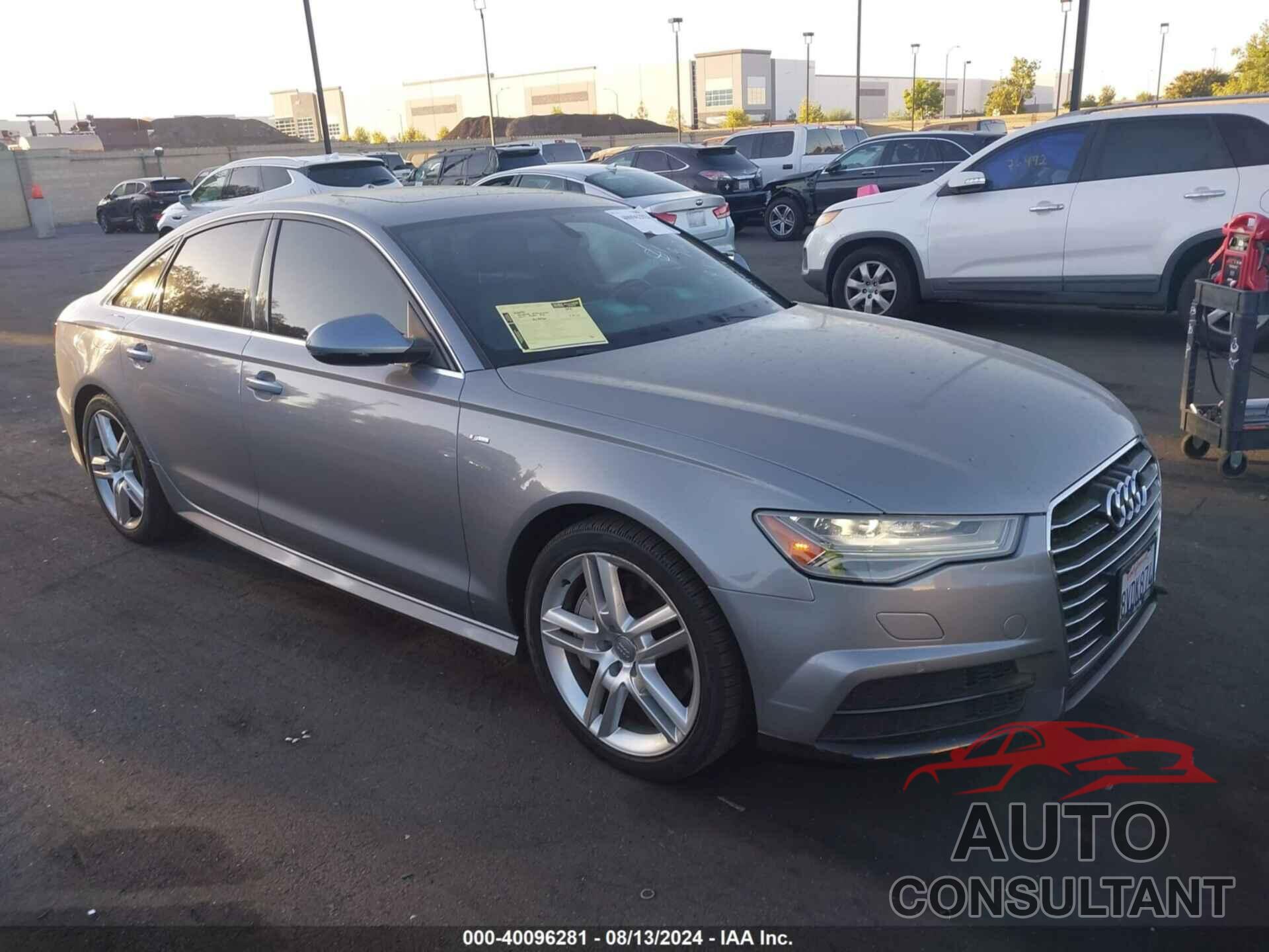 AUDI A6 2017 - WAUC8AFC5HN075799