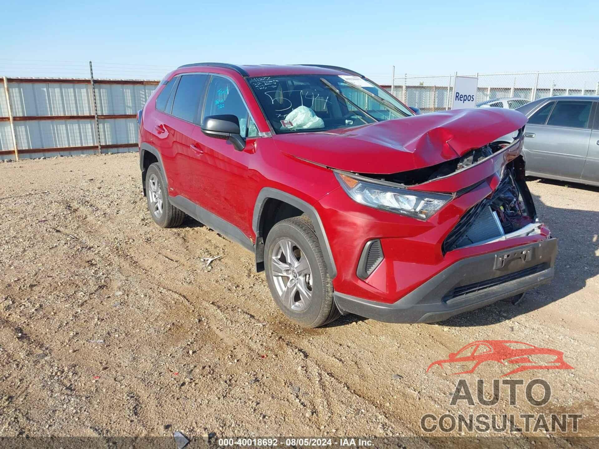 TOYOTA RAV4 HYBRID 2022 - 4T3LWRFV5NU055744