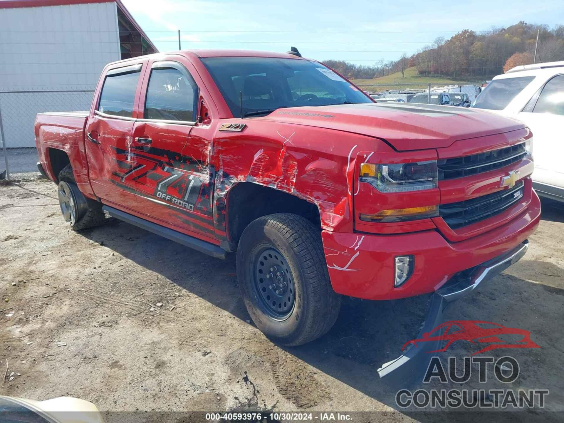 CHEVROLET SILVERADO 1500 2018 - 3GCUKREC9JG645133