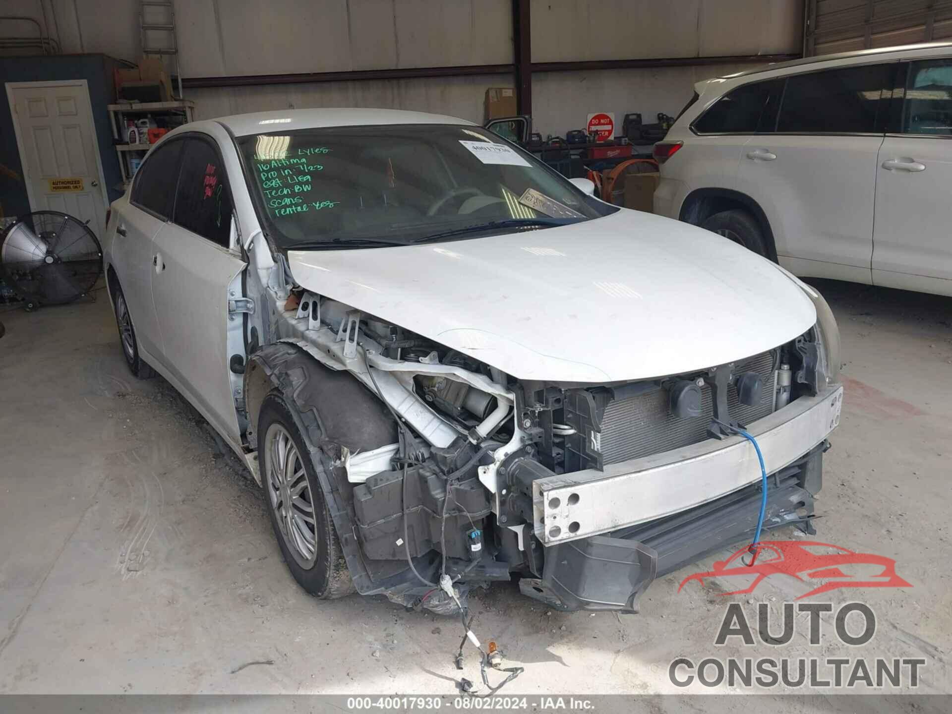 NISSAN ALTIMA 2016 - 1N4AL3APXGN335424