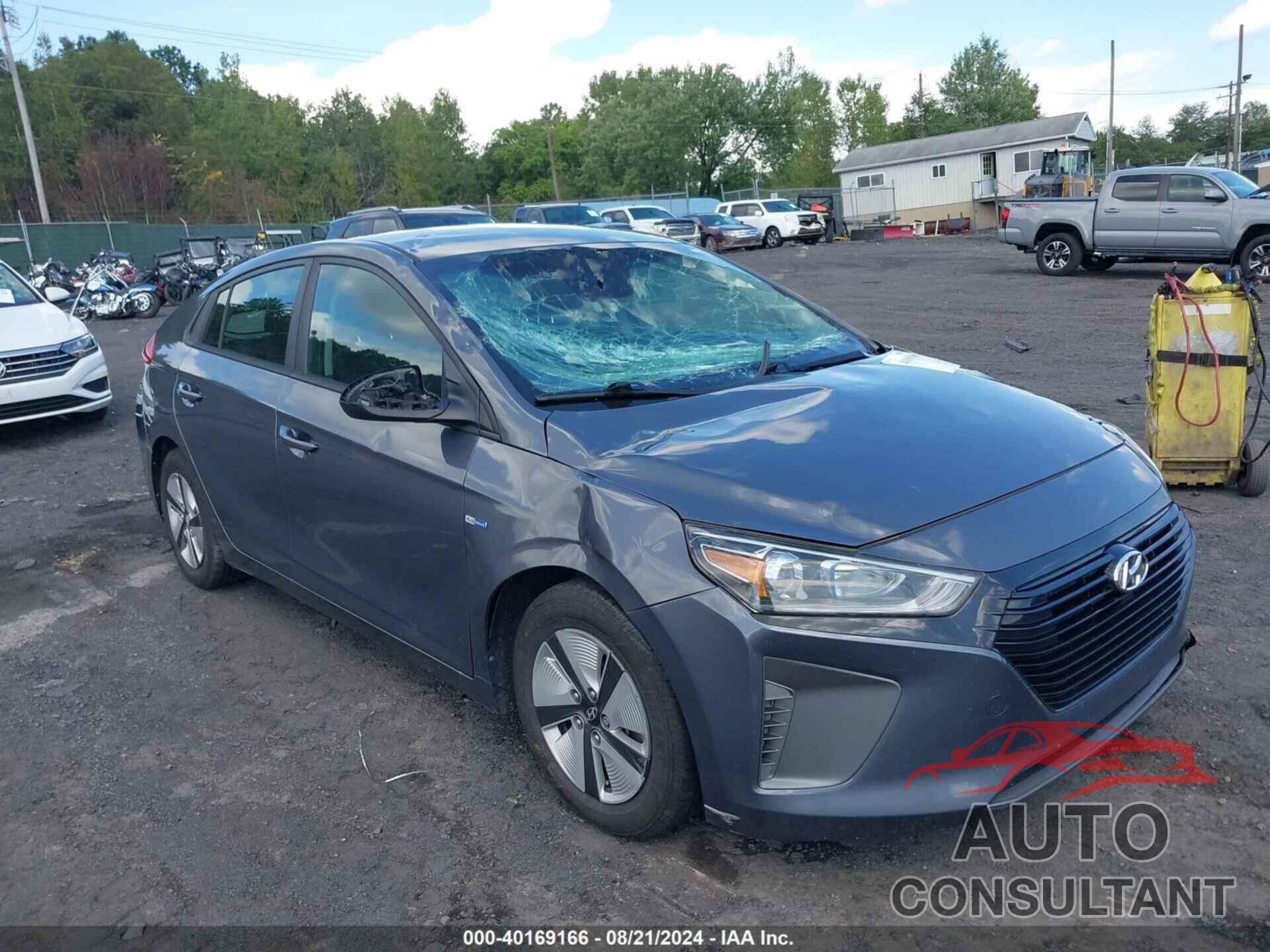 HYUNDAI IONIQ HYBRID 2019 - KMHC65LC6KU128555