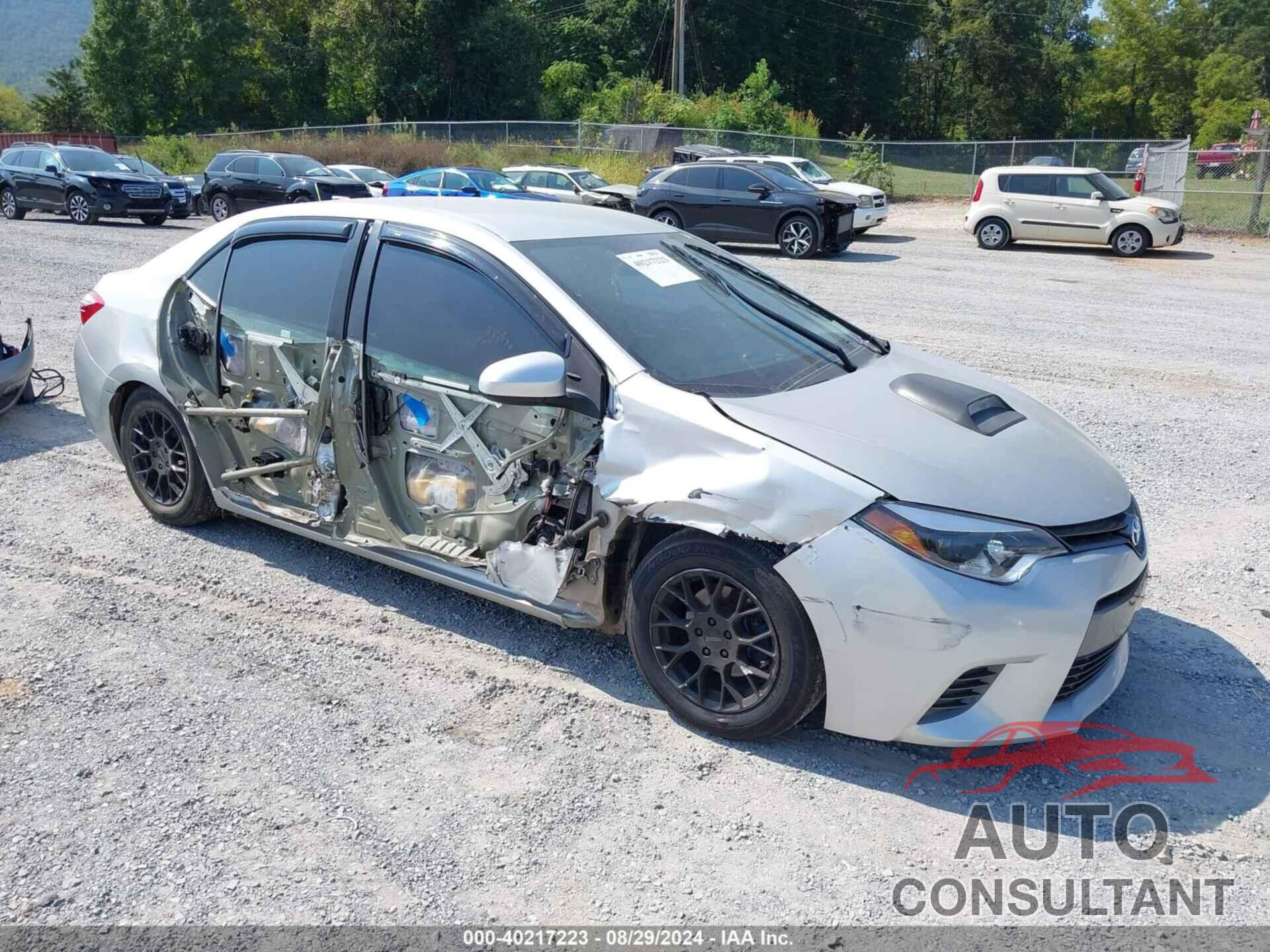 TOYOTA COROLLA 2016 - 5YFBURHE6GP510175