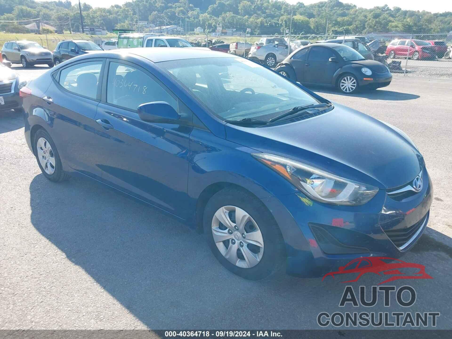 HYUNDAI ELANTRA 2016 - 5NPDH4AE7GH765361