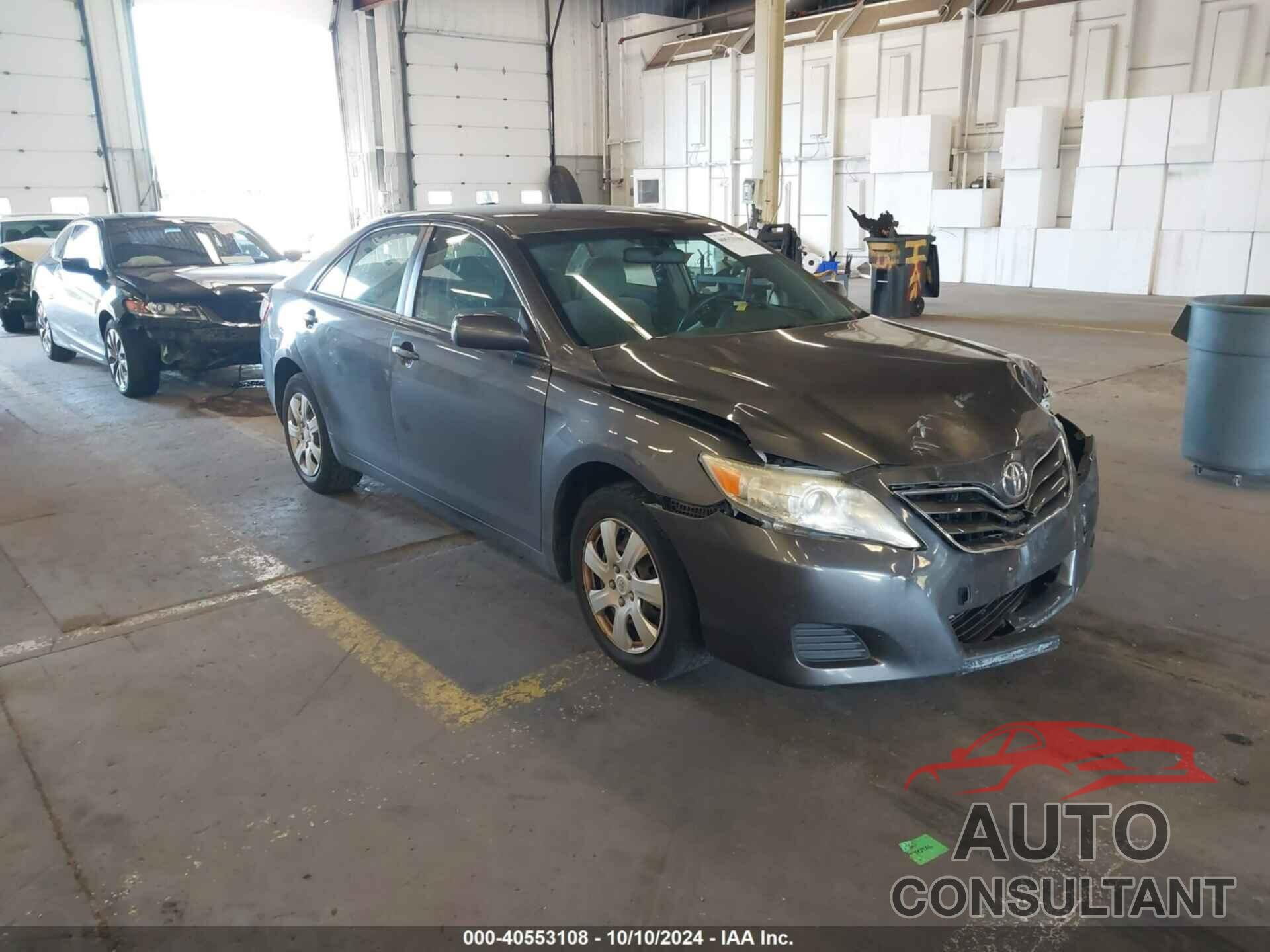 TOYOTA CAMRY 2011 - JTNBF3EK6B3006904