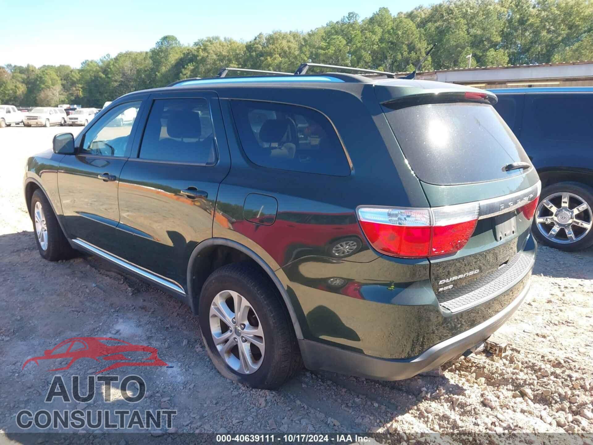 DODGE DURANGO 2011 - 1D4RE4GG8BC599530