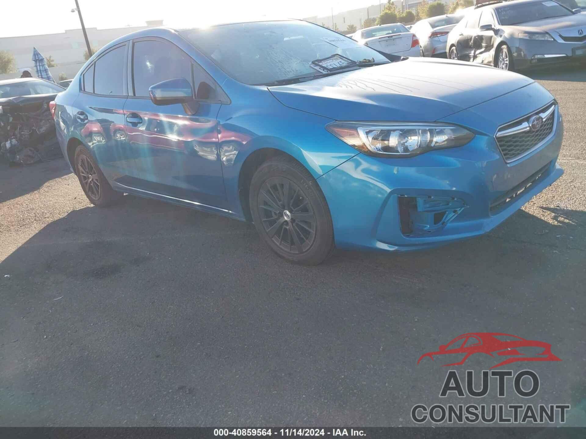 SUBARU IMPREZA 2017 - 4S3GKAB68H3607449