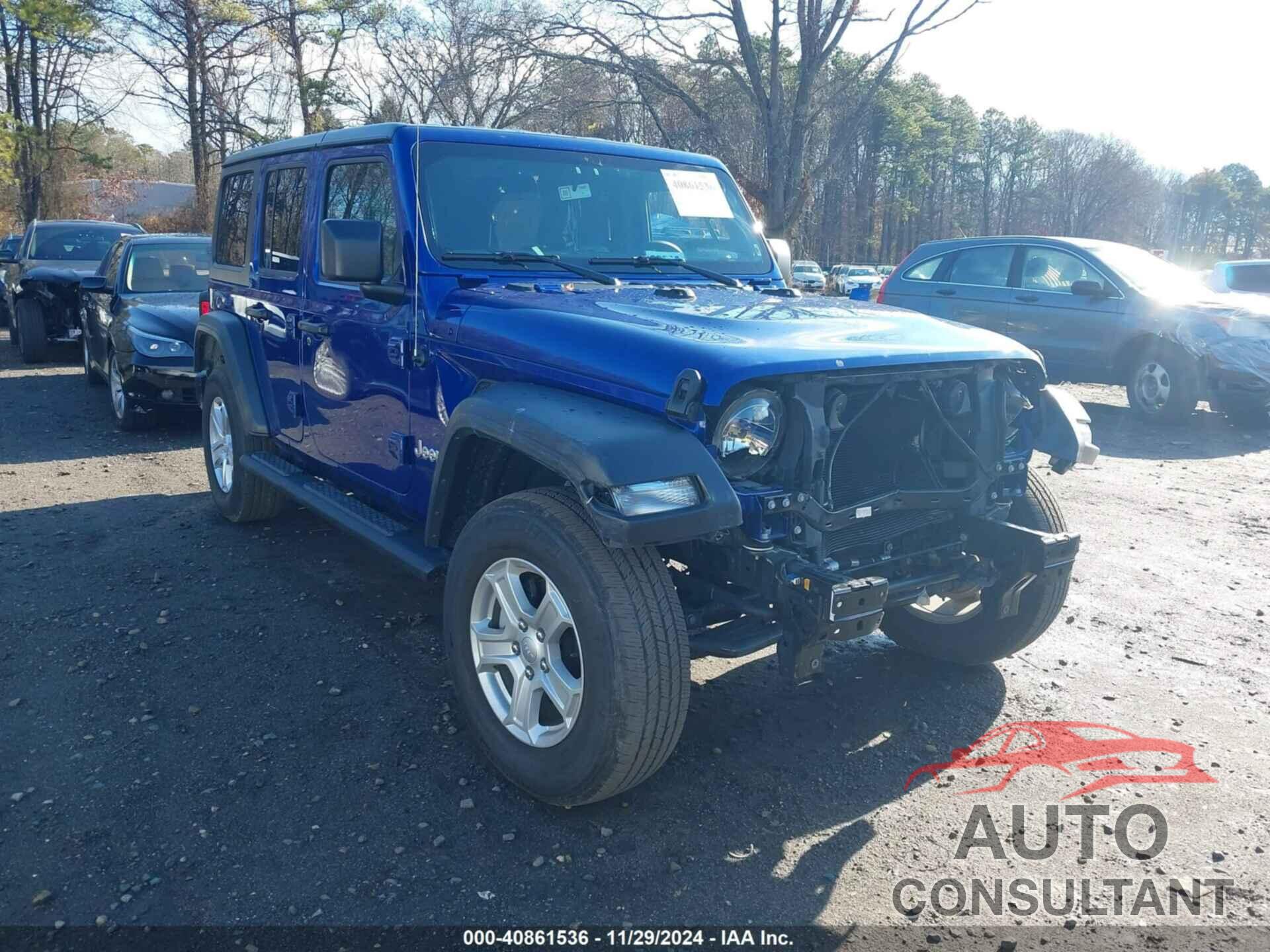 JEEP WRANGLER UNLIMITED 2019 - 1C4HJXDG8KW597379