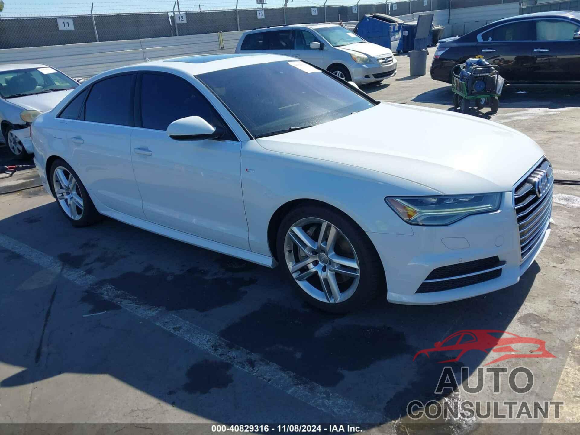 AUDI A6 2016 - WAUGFAFC7GN090567