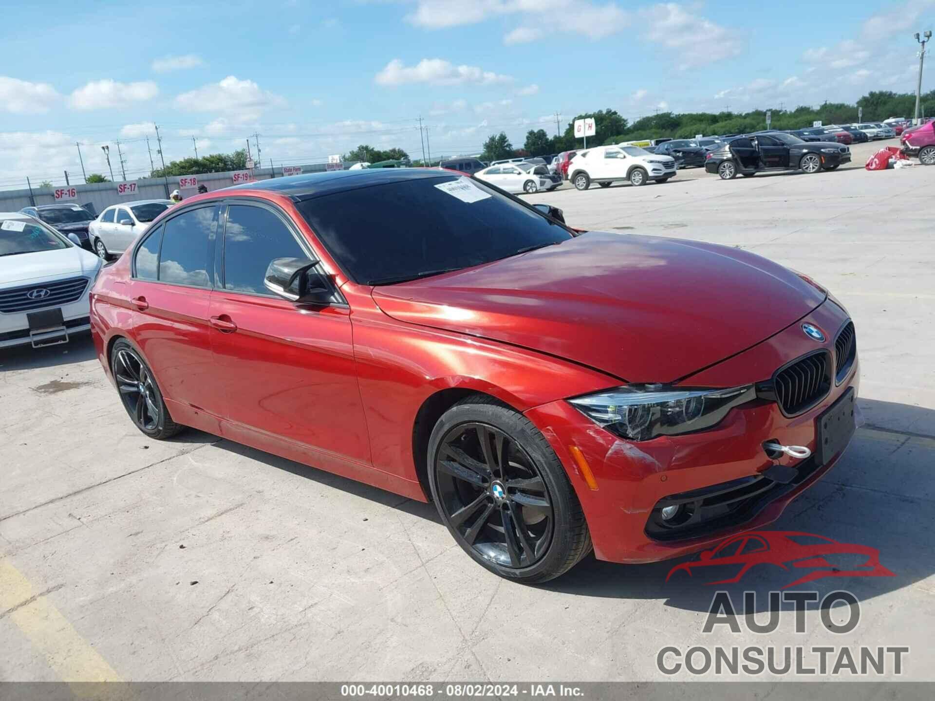 BMW 330I 2018 - WBA8B9G52JNU99002