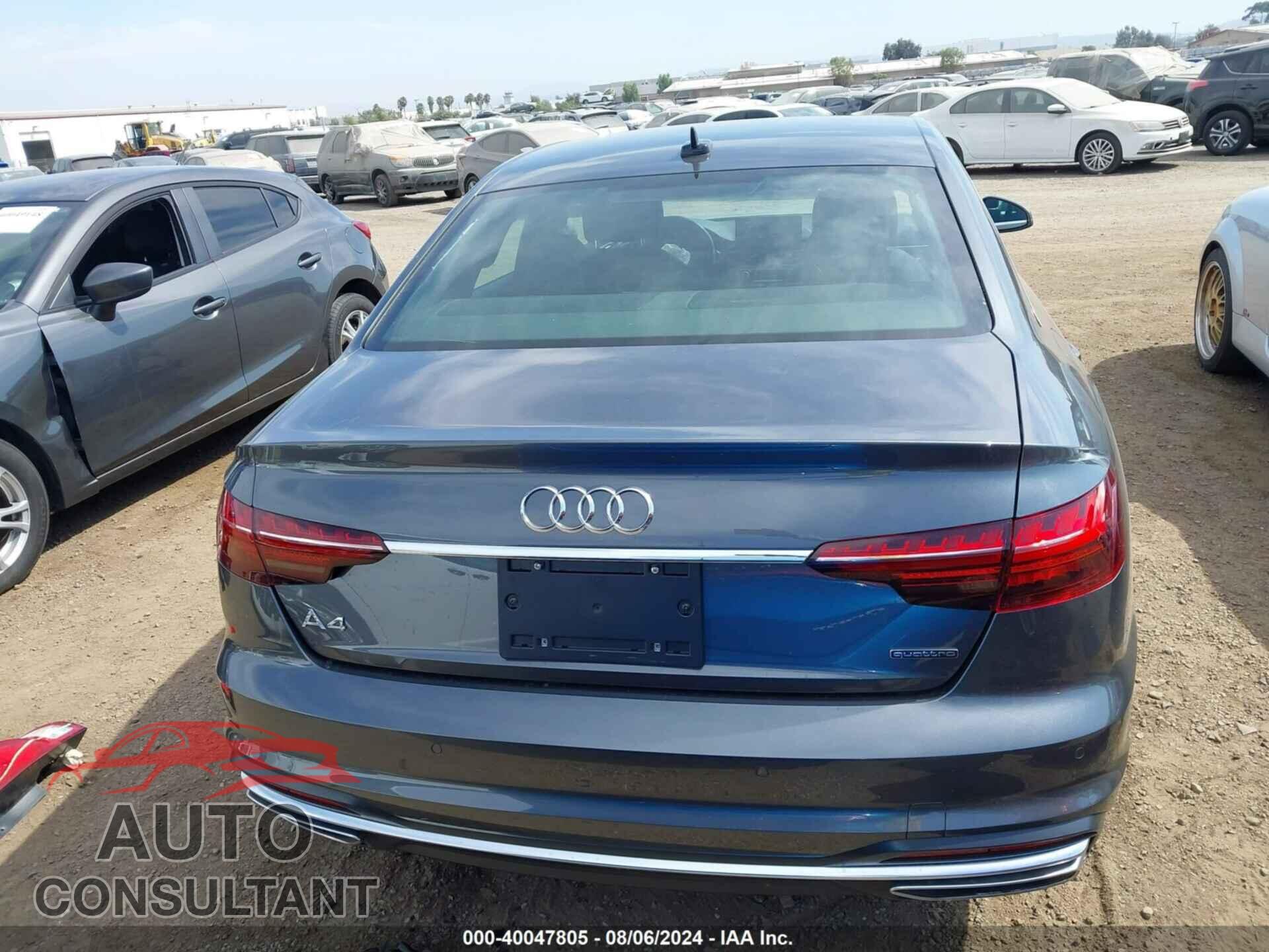 AUDI A4 2021 - WAUDAAF48MA032044