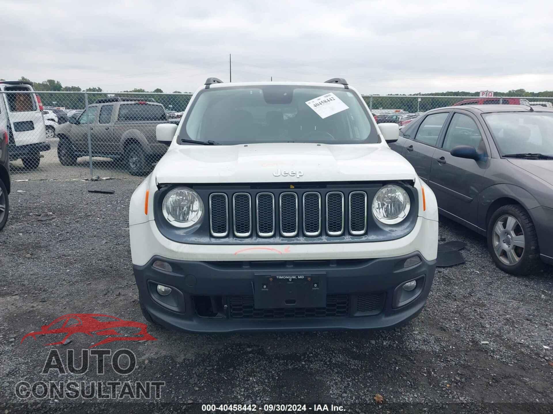 JEEP RENEGADE 2017 - ZACCJBBB2HPG50068