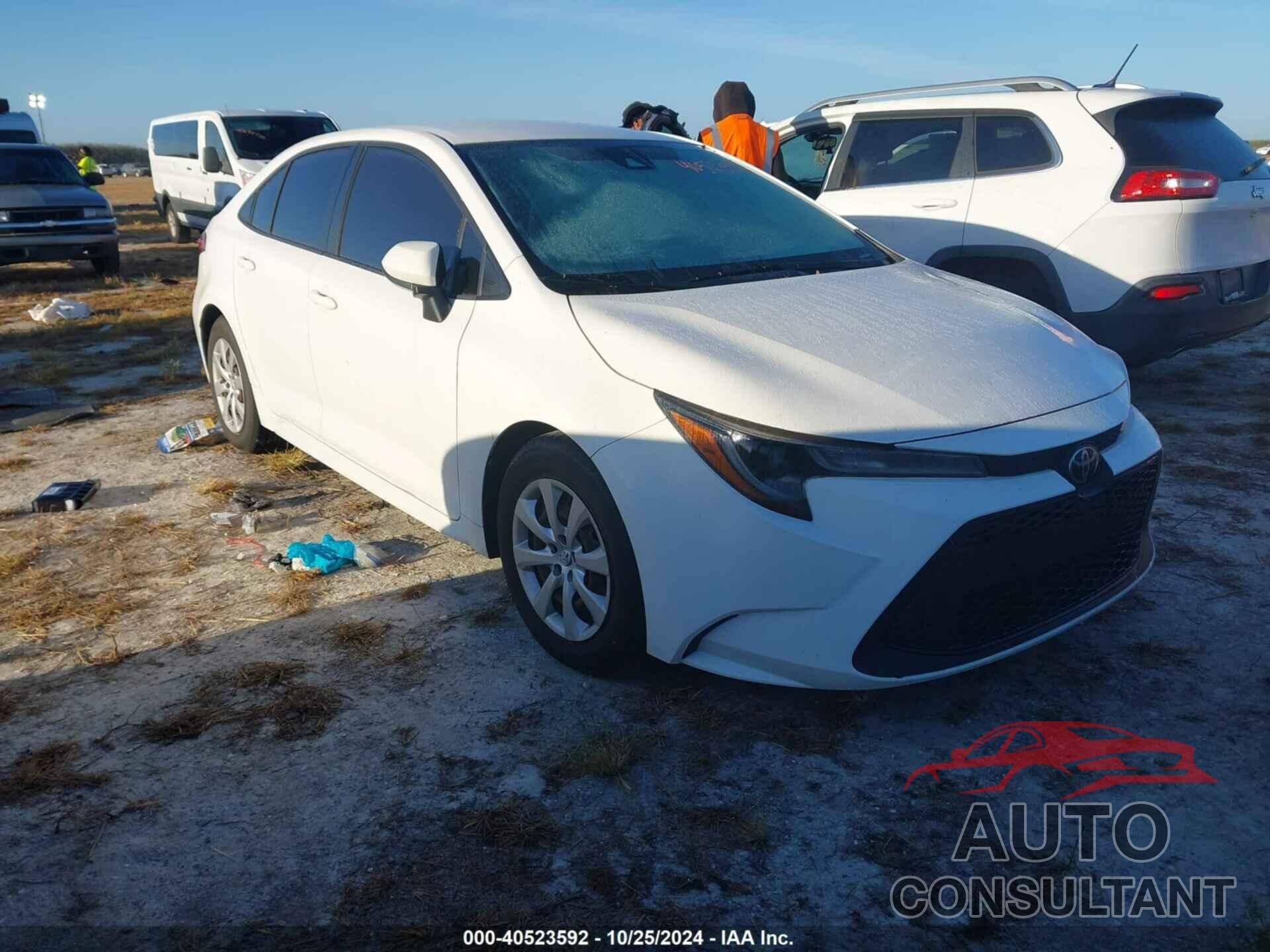 TOYOTA COROLLA 2020 - JTDEPRAE6LJ100215