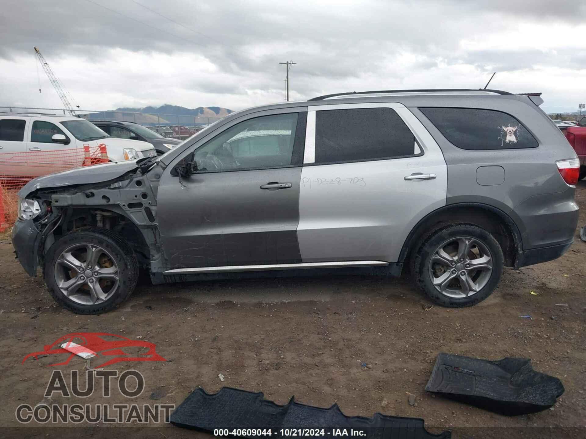 DODGE DURANGO 2012 - 1C4RDJDG5CC126897