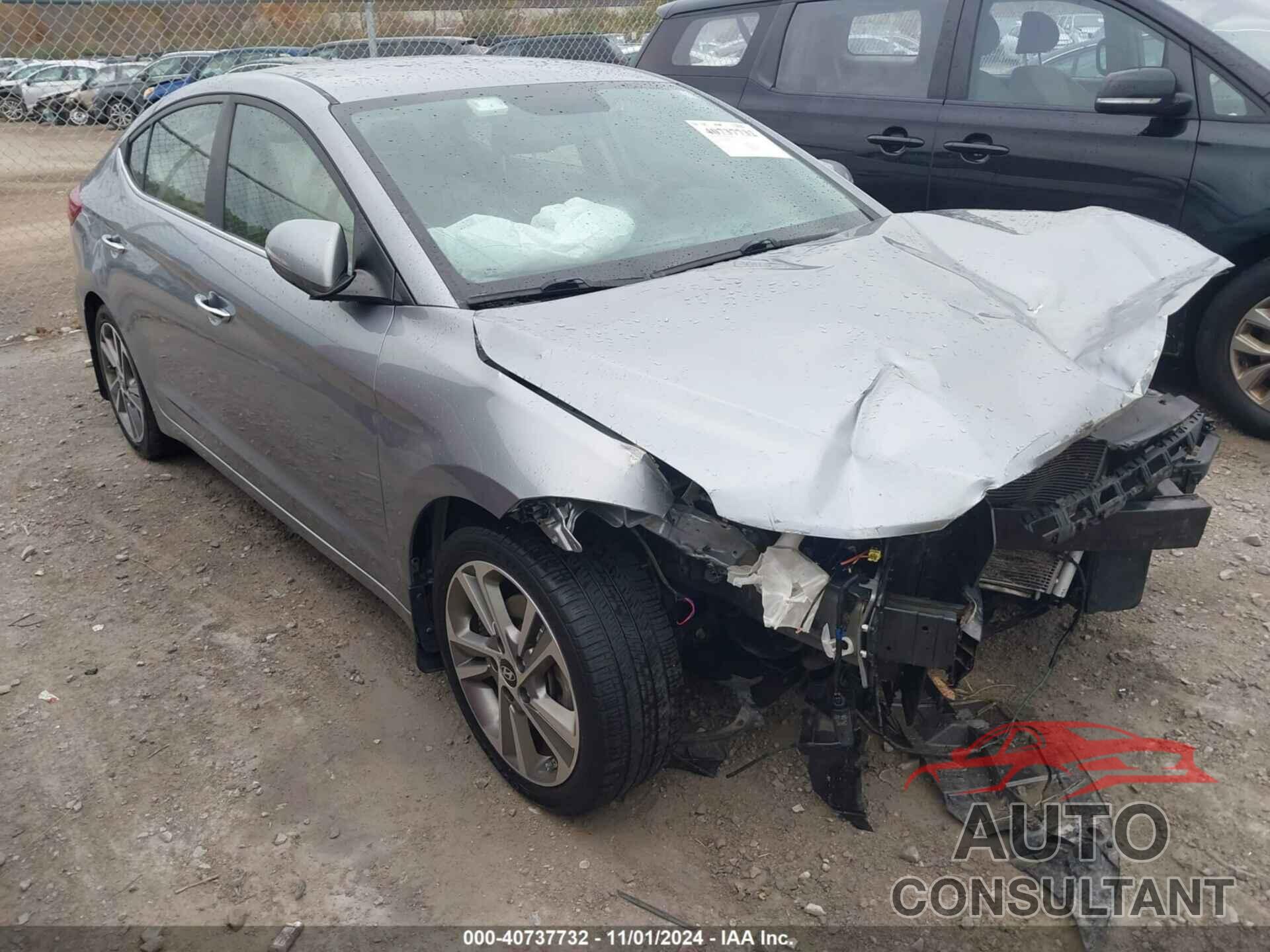 HYUNDAI ELANTRA 2017 - 5NPD84LF0HH030390