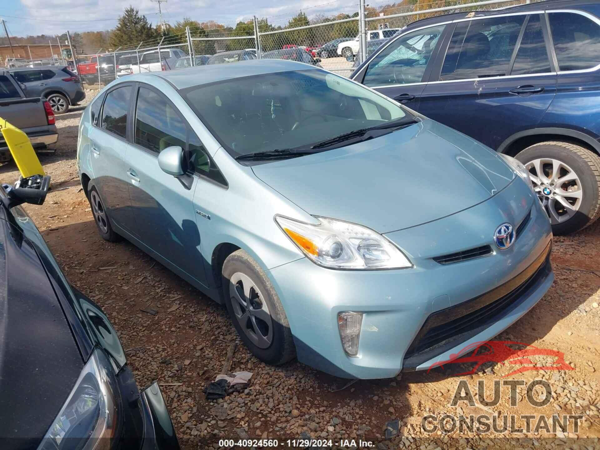 TOYOTA PRIUS 2015 - JTDKN3DU3F2001889