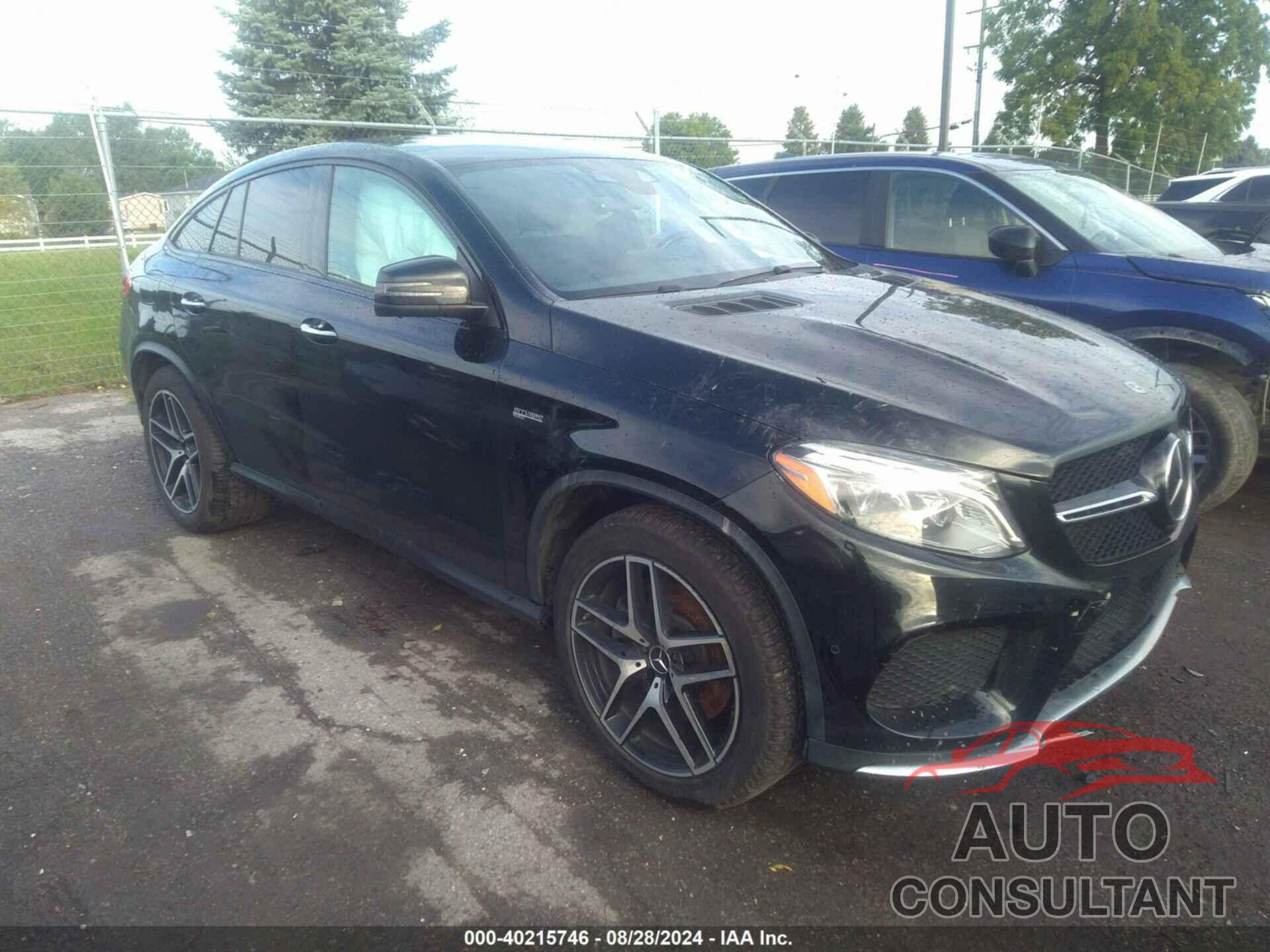 MERCEDES-BENZ AMG GLE 43 COUPE 2018 - 4JGED6EB3JA095992