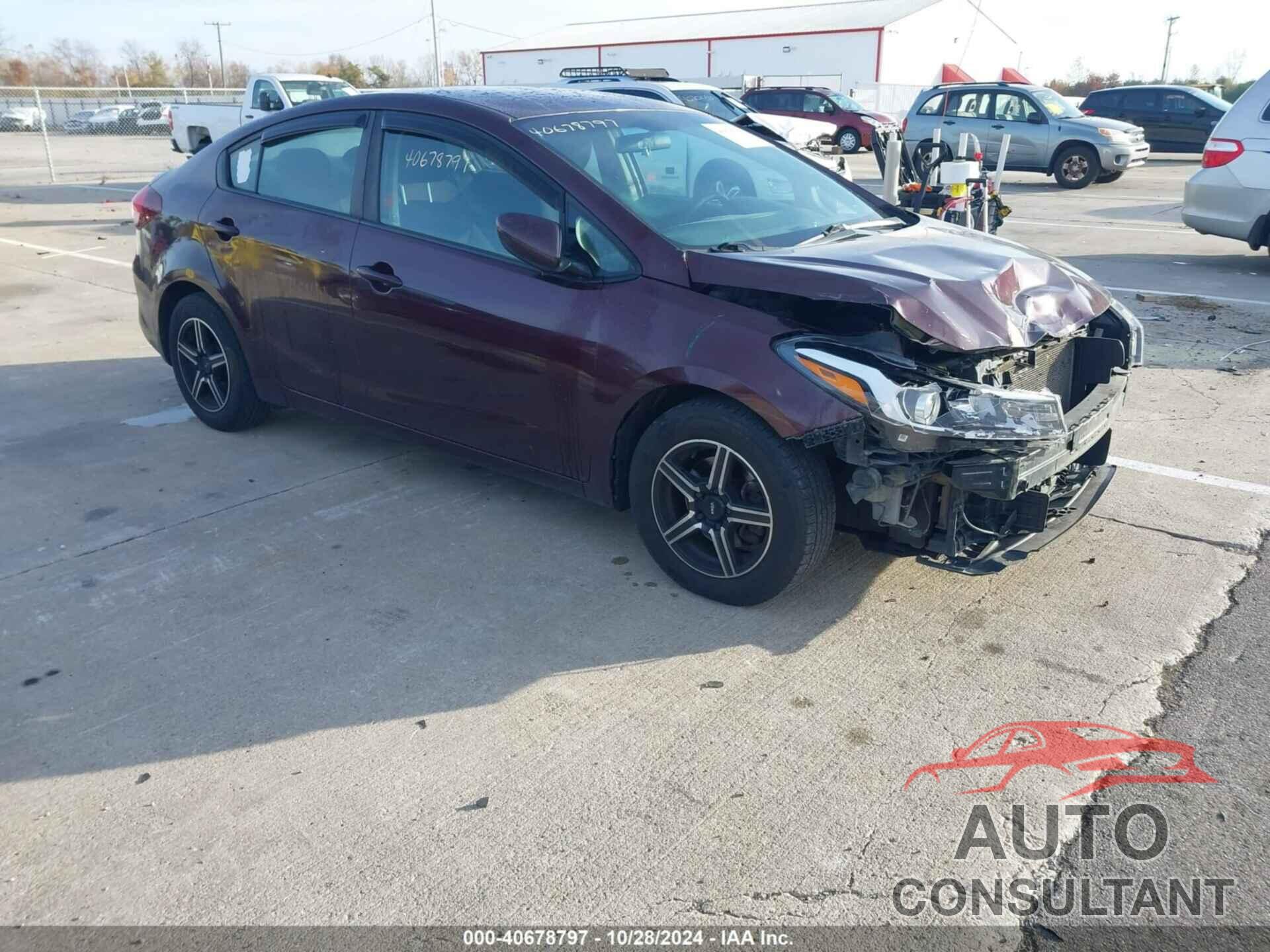 KIA FORTE 2017 - 3KPFK4A70HE025460