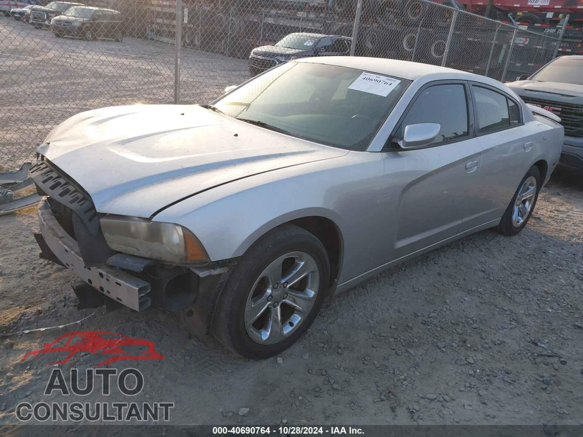 DODGE CHARGER 2012 - 2C3CDXBG9CH207110