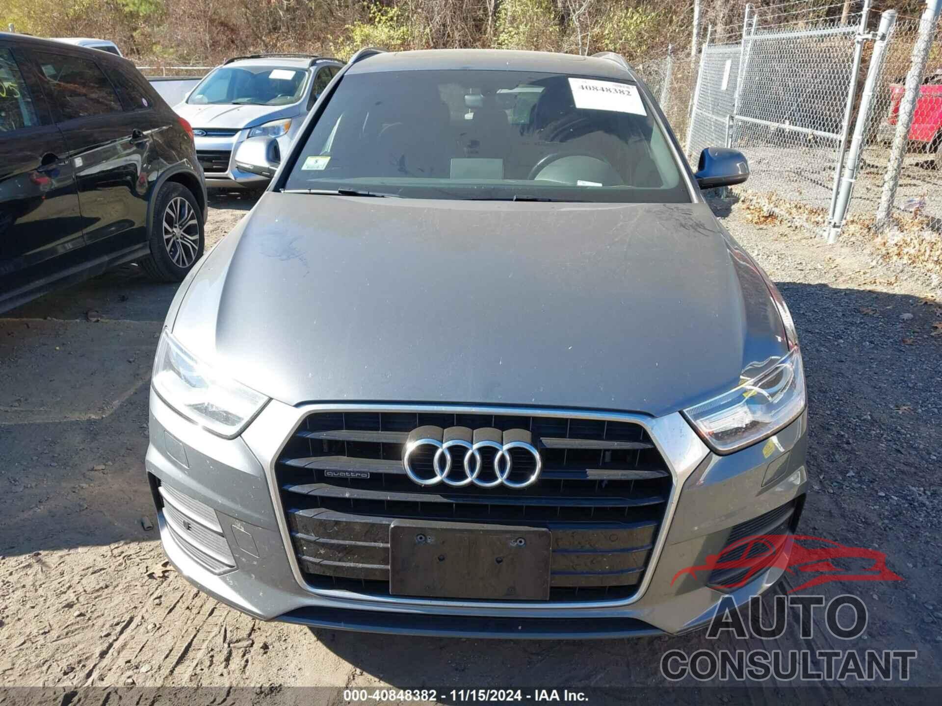 AUDI Q3 2017 - WA1JCCFS4HR016581