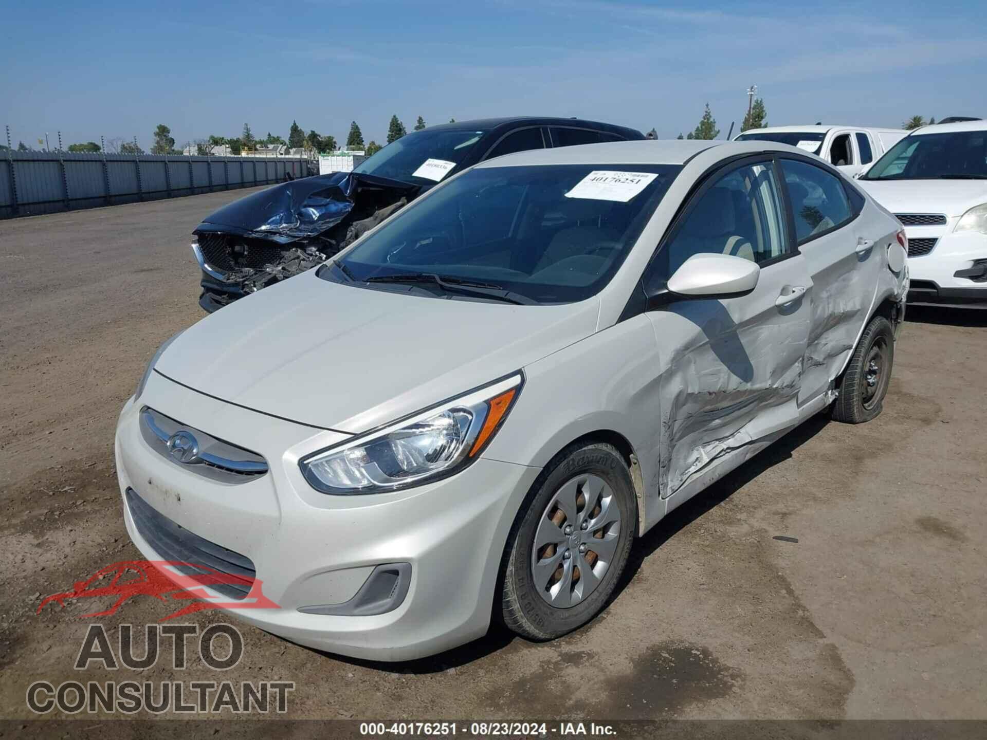 HYUNDAI ACCENT 2016 - KMHCT4AE2GU123786