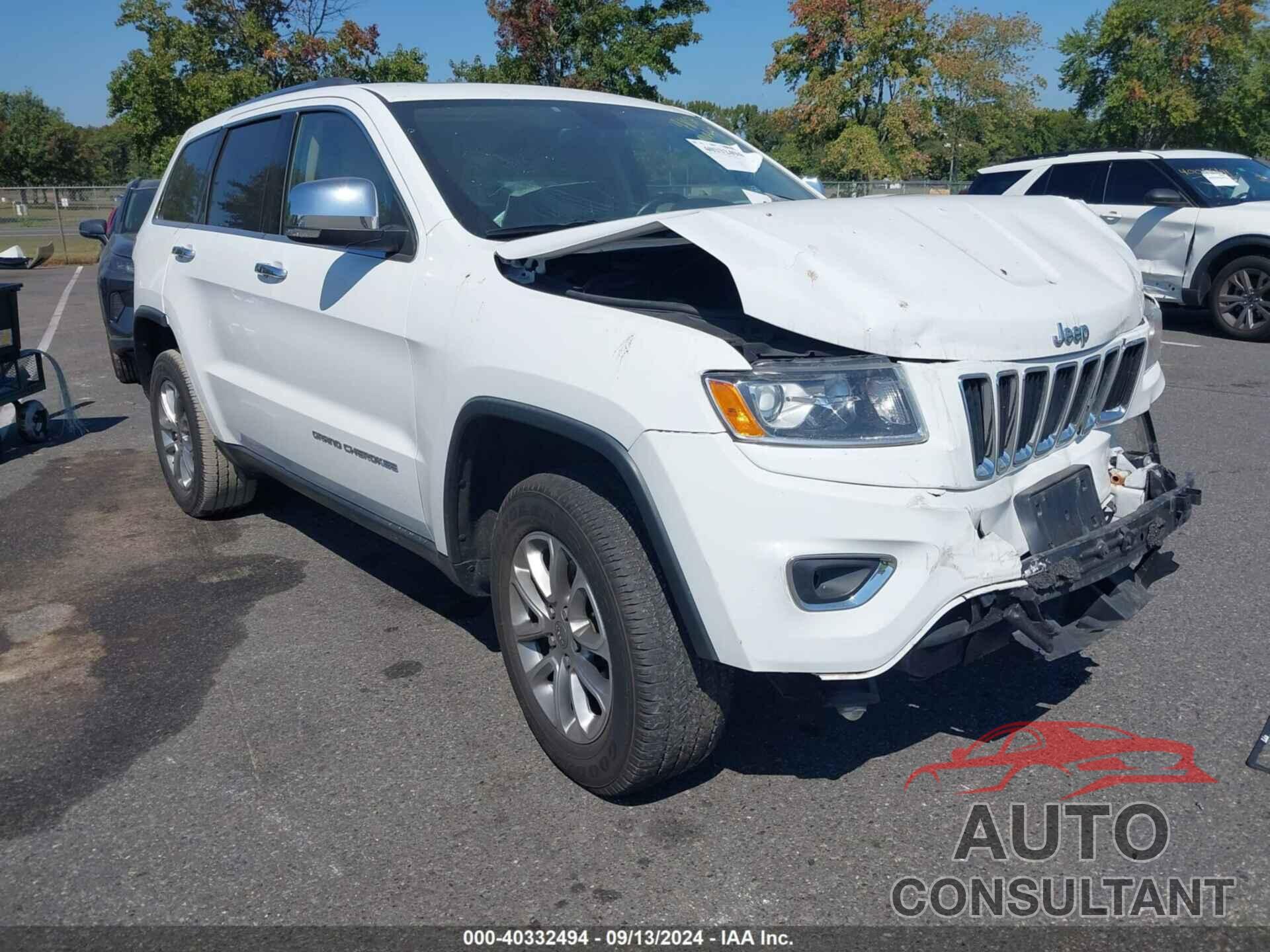 JEEP GRAND CHEROKEE 2015 - 1C4RJFBGXFC135124