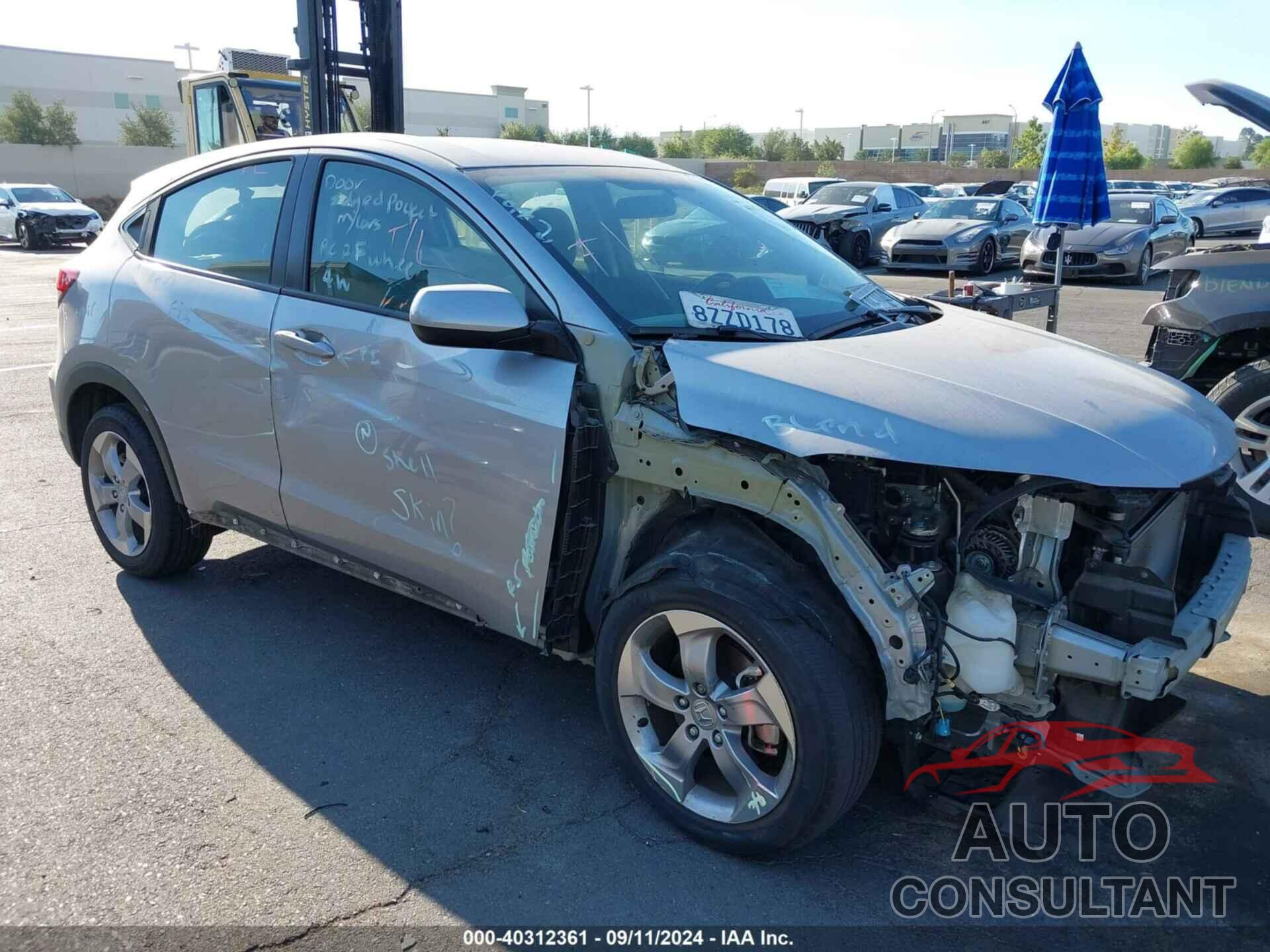 HONDA HR-V 2022 - 3CZRU5H31NM729159