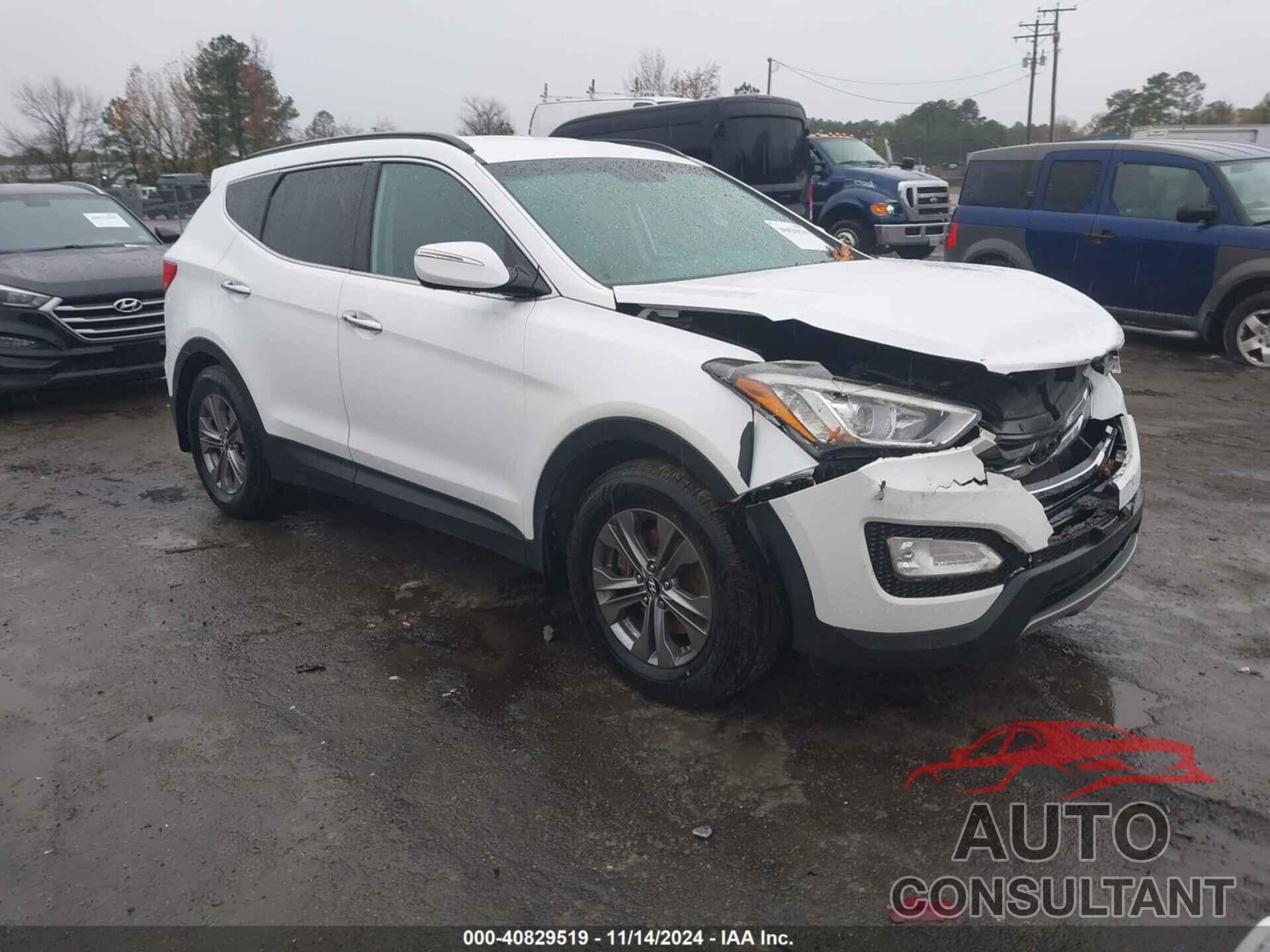 HYUNDAI SANTA FE 2013 - 5XYZU3LB5DG027463