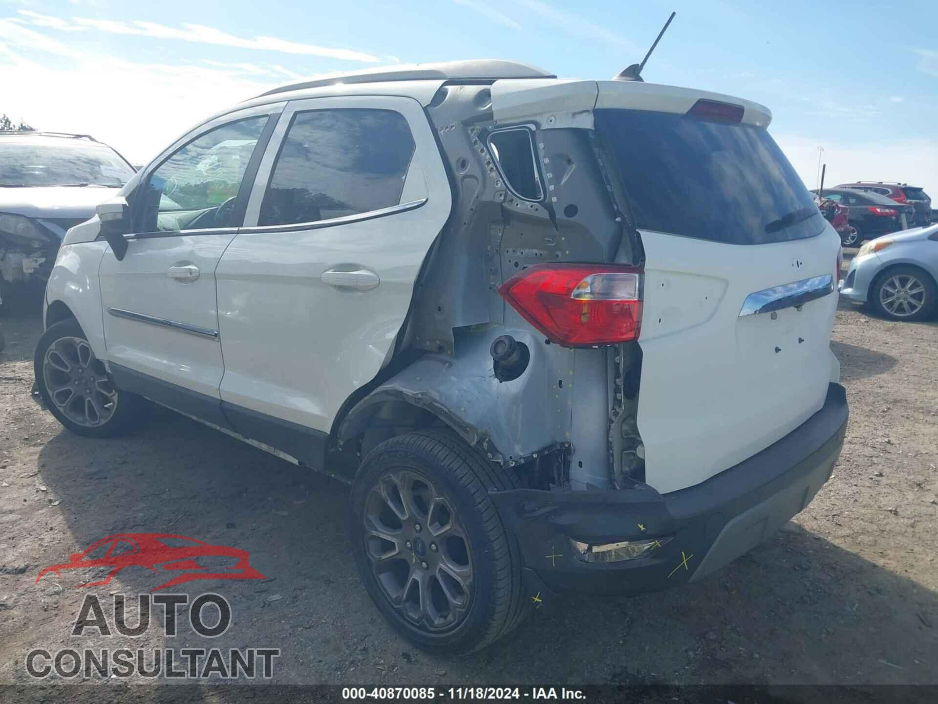 FORD ECOSPORT 2019 - MAJ6S3KL5KC293933