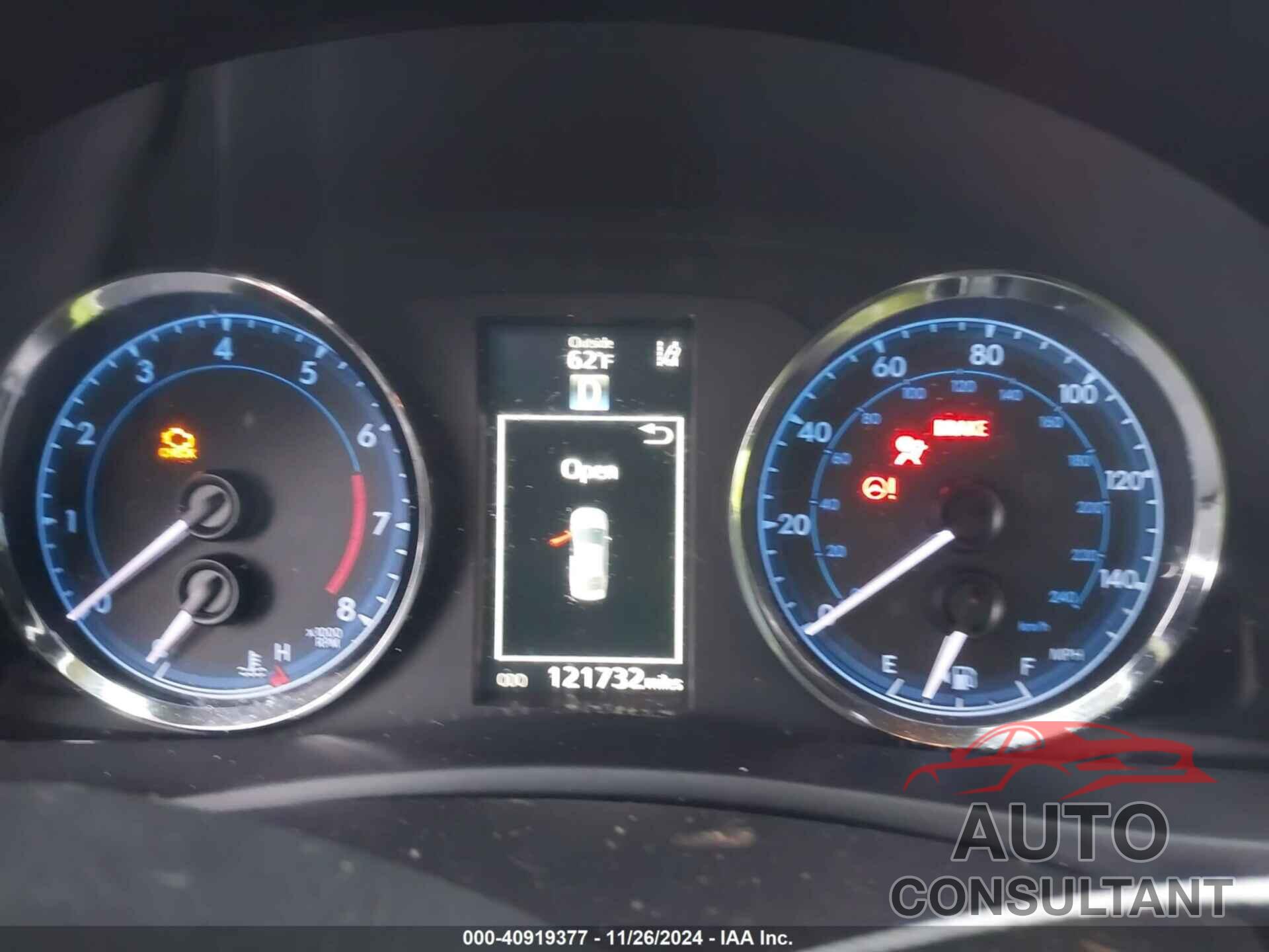 TOYOTA COROLLA 2019 - 5YFBURHE9KP931932