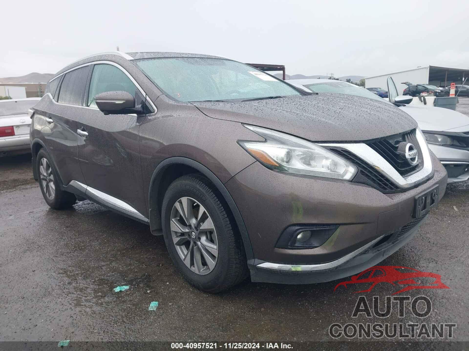 NISSAN MURANO 2015 - 5N1AZ2MG1FN245300