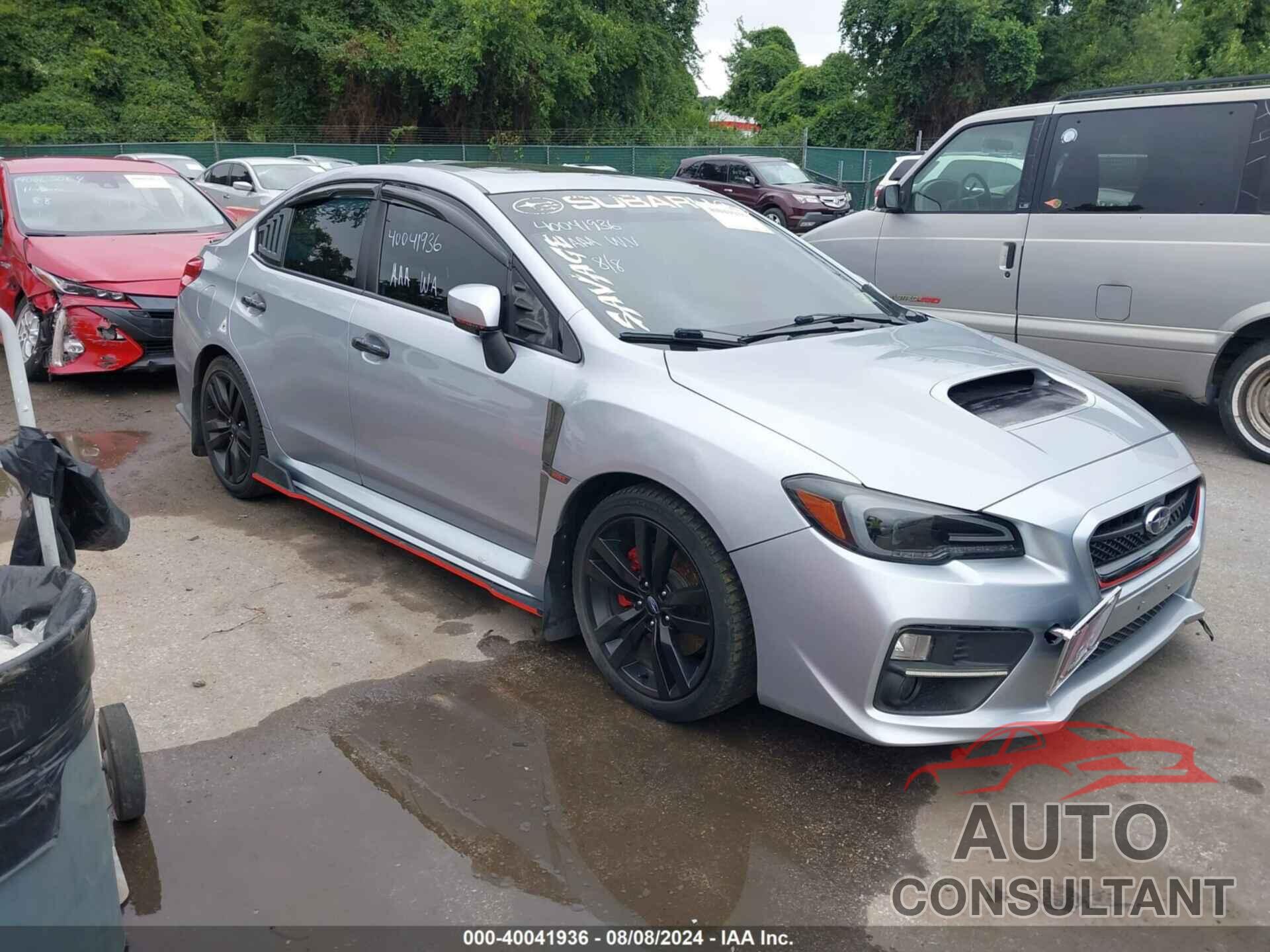 SUBARU WRX 2016 - JF1VA1E65G9810869