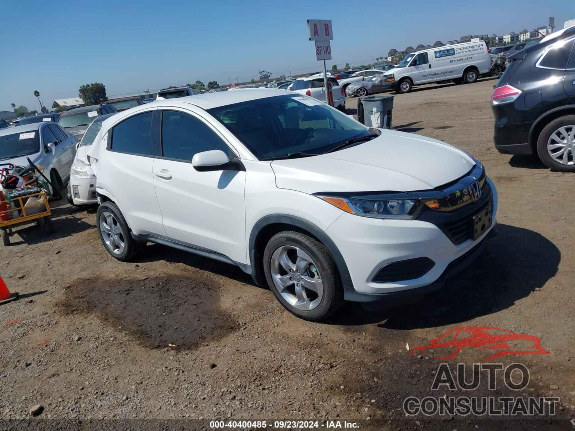 HONDA HR-V 2019 - 3CZRU5H37KM707663