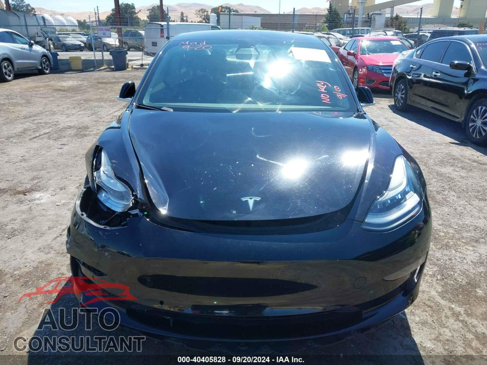 TESLA MODEL 3 2019 - 5YJ3E1EA5KF296594
