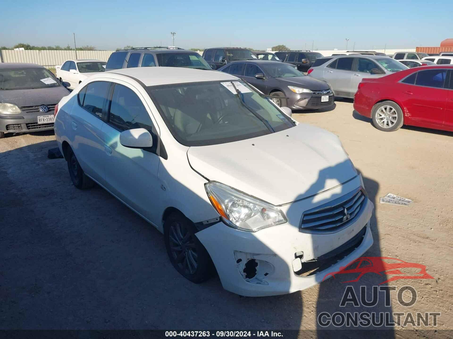 MITSUBISHI MIRAGE G4 2018 - ML32F3FJ4JHF11907