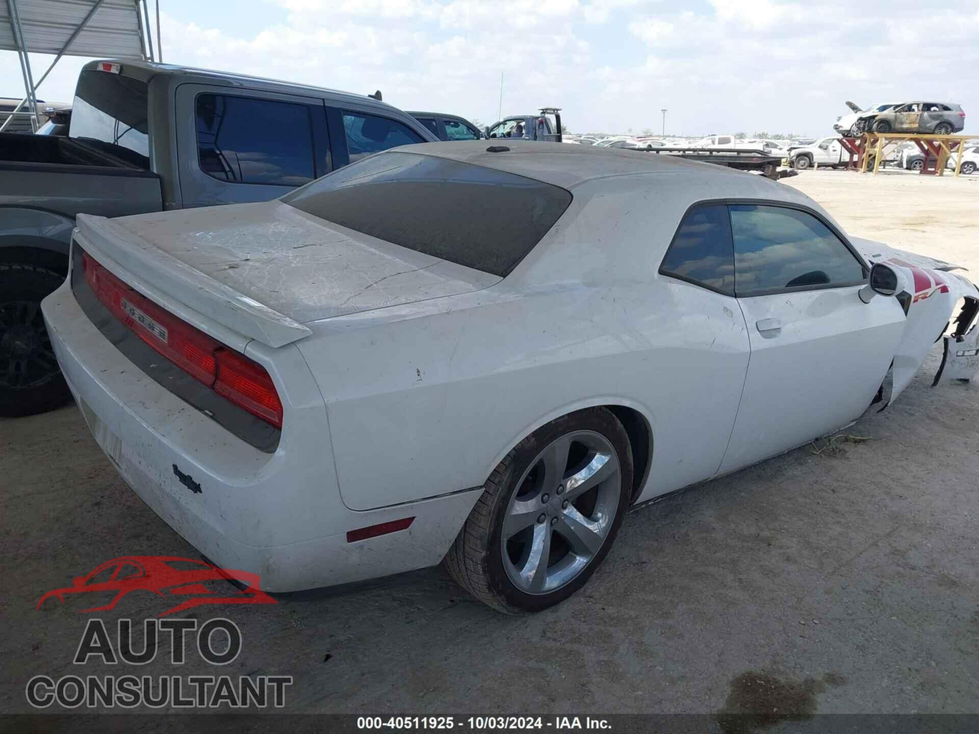 DODGE CHALLENGER 2013 - 2C3CDYBT2DH511707