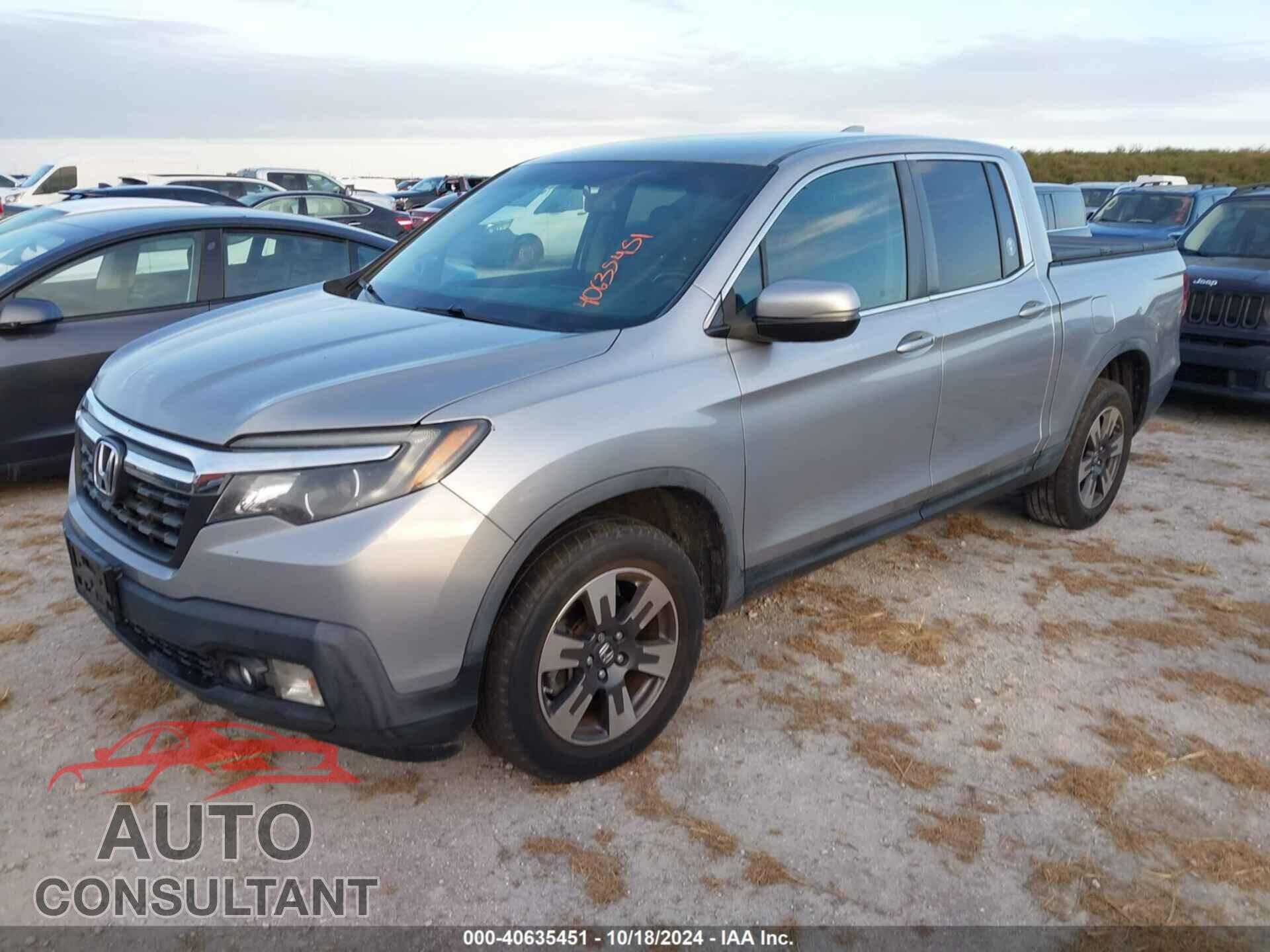 HONDA RIDGELINE 2017 - 5FPYK3F60HB011014
