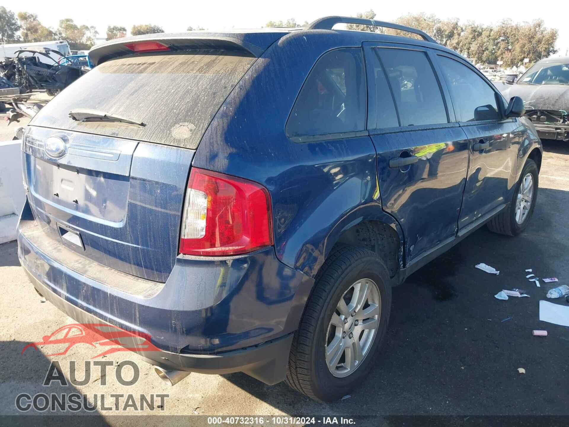 FORD EDGE 2012 - 2FMDK3GC7CBA31029