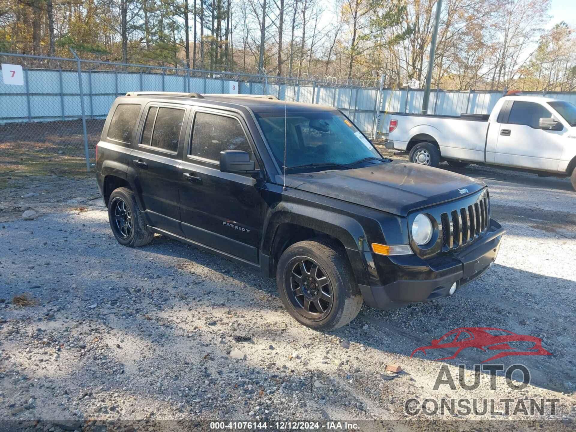 JEEP PATRIOT 2014 - 1C4NJPFA3ED856582